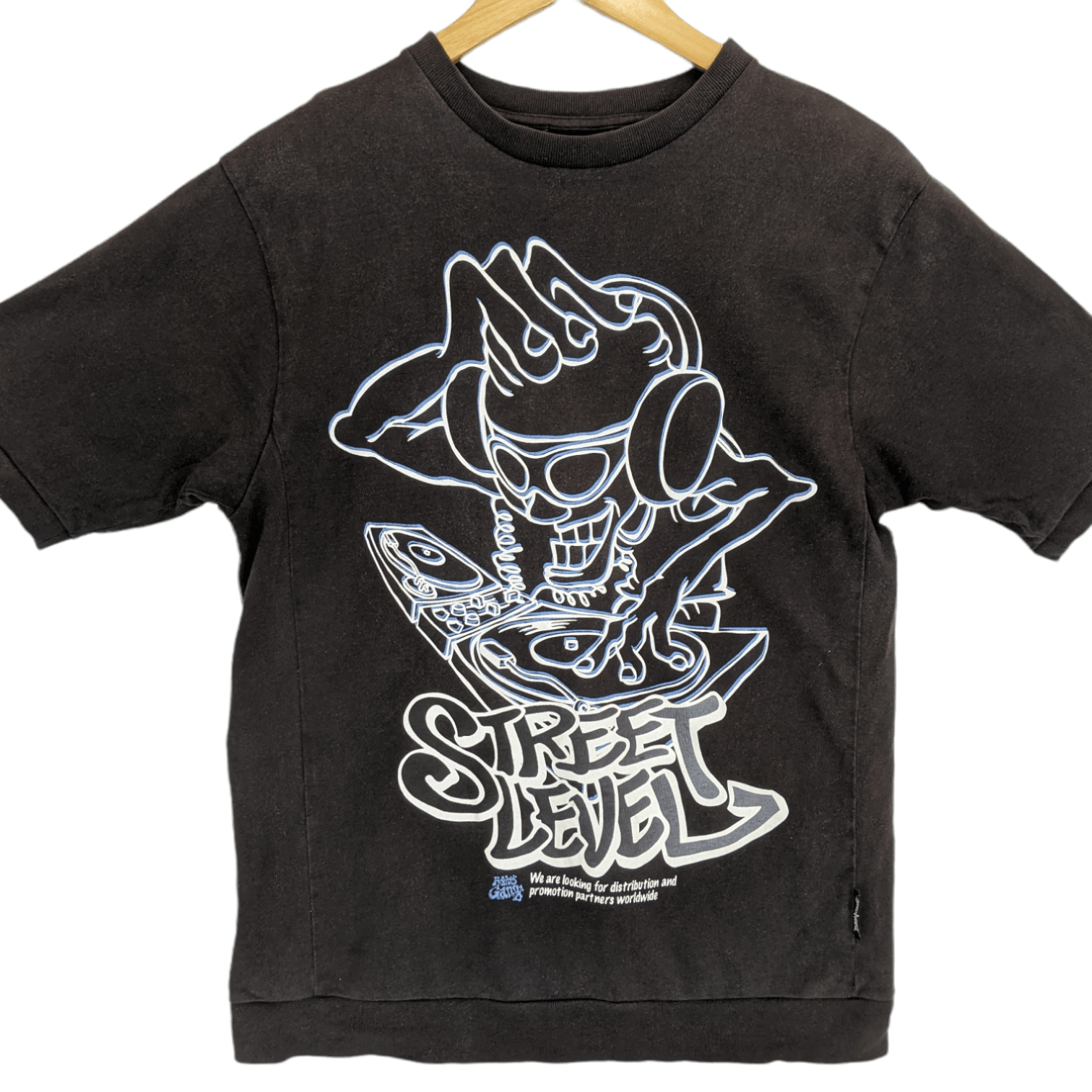 Japanese Brand BABY GANG Street Level Big Graphic Image T-Shirt Size US S / EU 44-46 / 1 - 2 Thumbnail