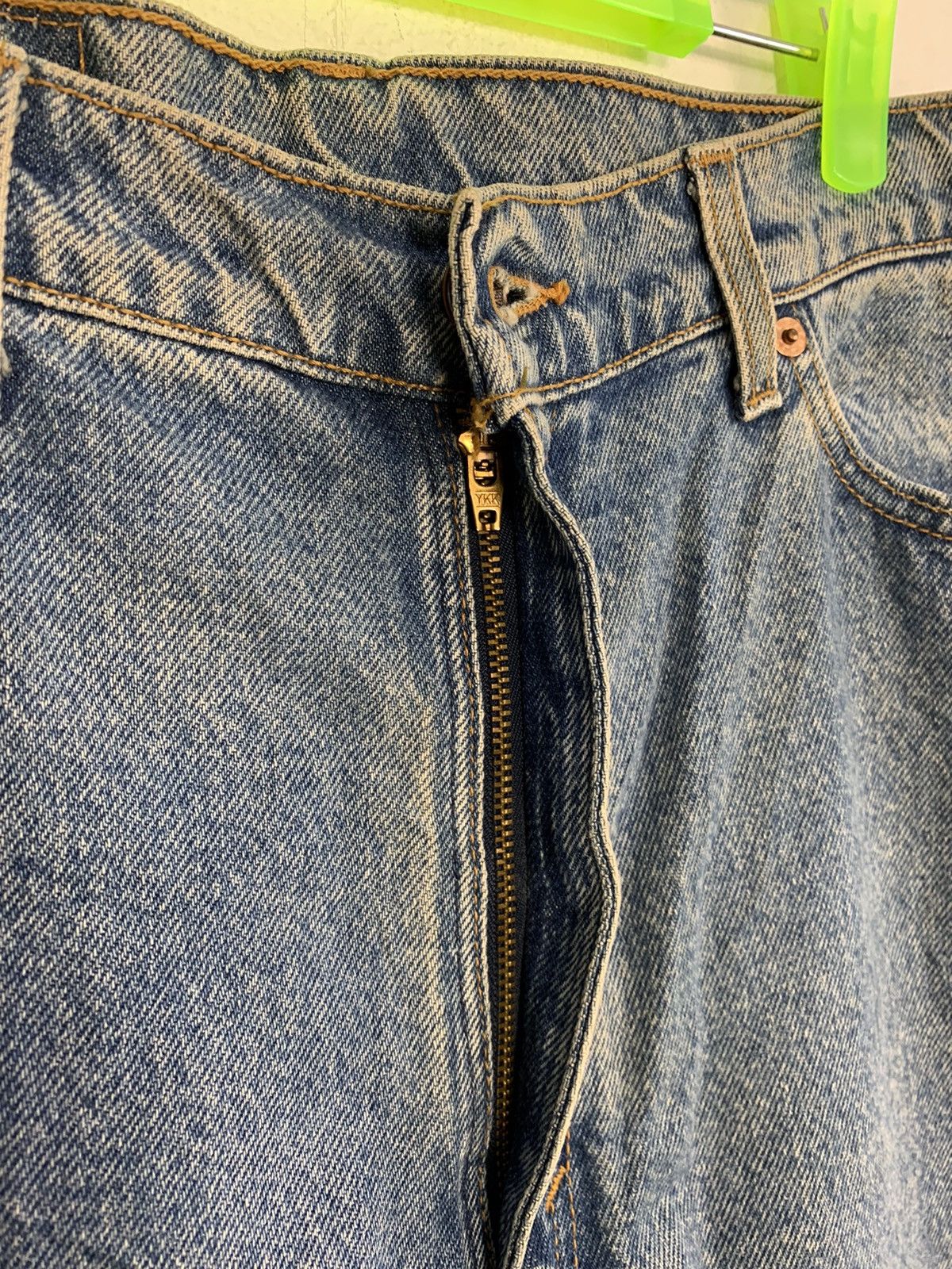 Levi's Vintage Clothing Levi’s Strauss Co Personal Pair Denim Tapered Leg Style Size 29" - 6 Thumbnail