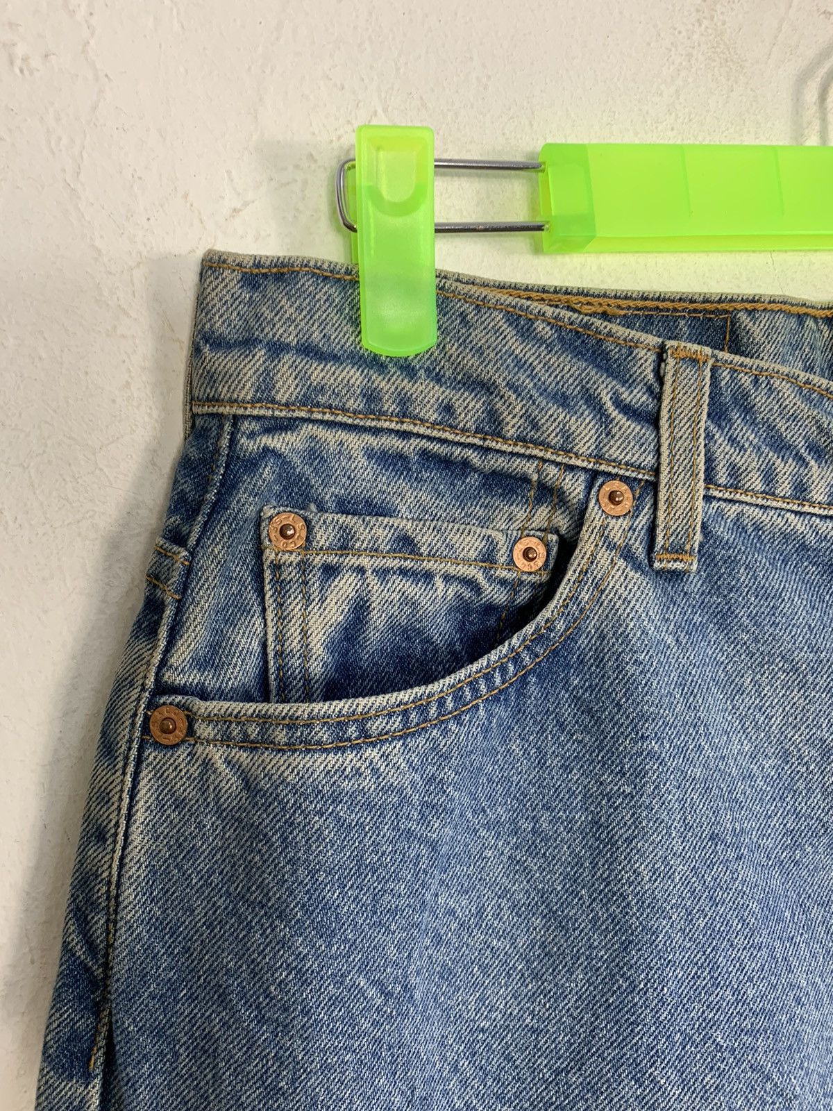 Levi's Vintage Clothing Levi’s Strauss Co Personal Pair Denim Tapered Leg Style Size 29" - 5 Thumbnail
