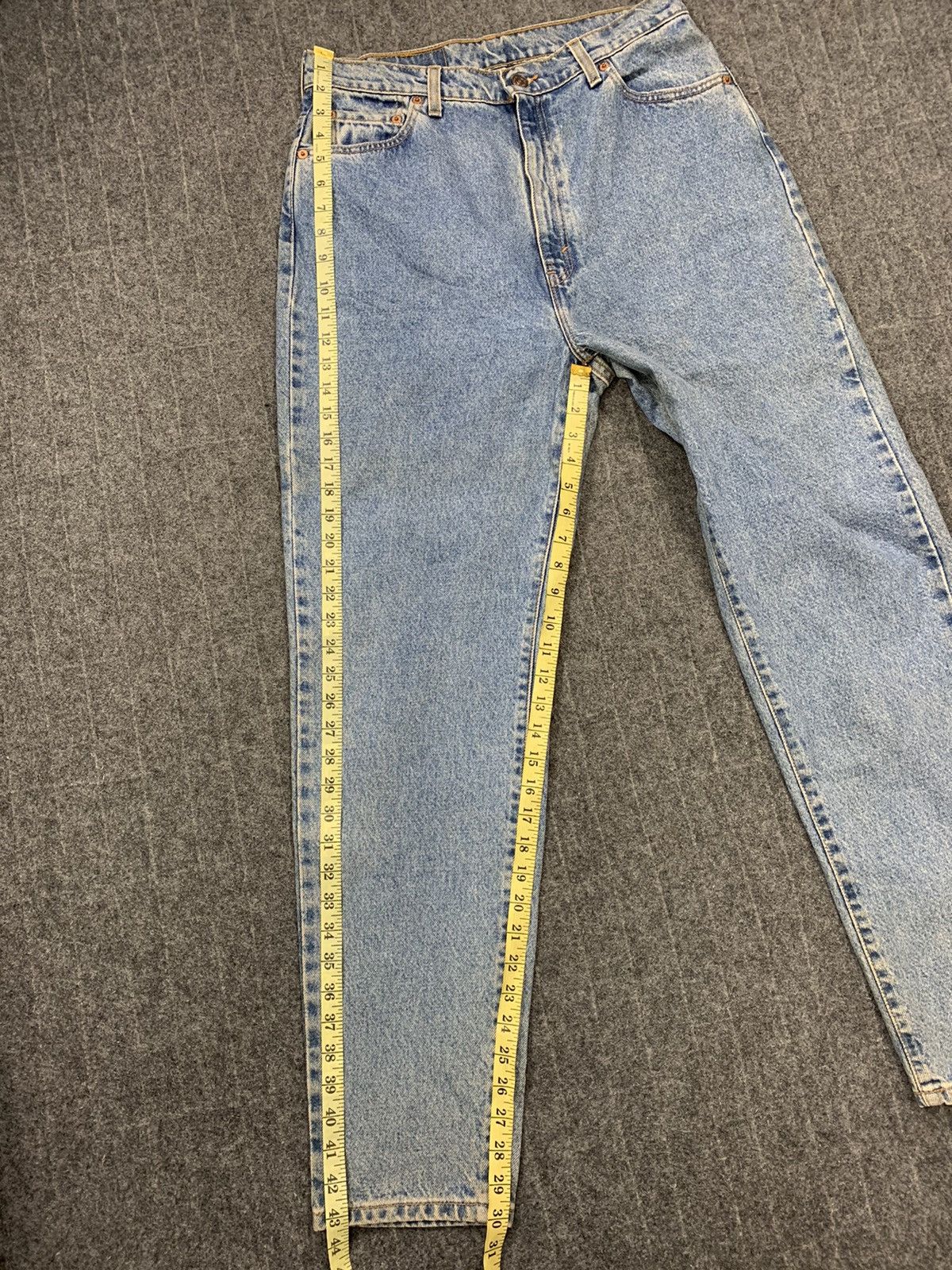 Levi's Vintage Clothing Levi’s Strauss Co Personal Pair Denim Tapered Leg Style Size 29" - 11 Thumbnail