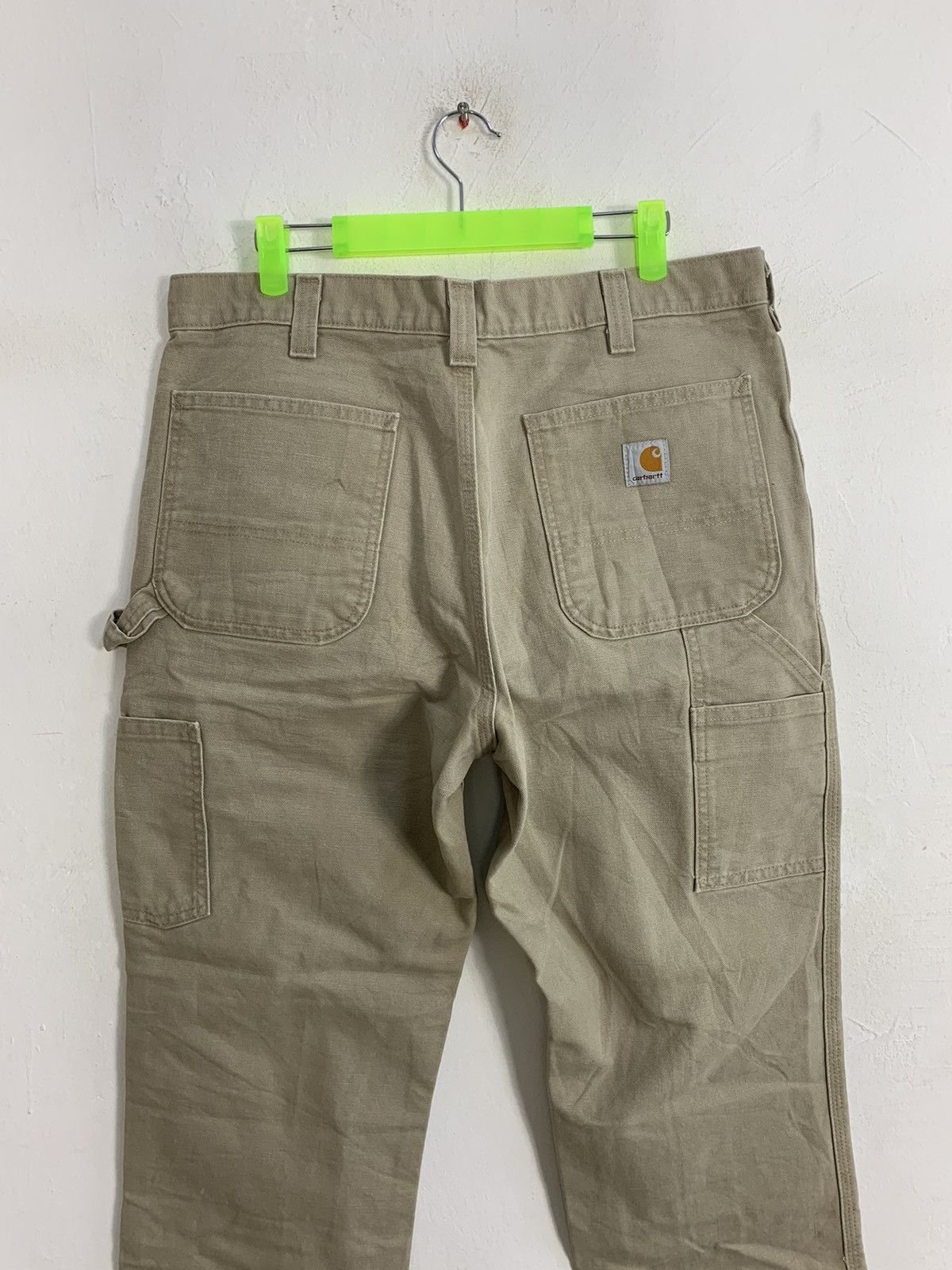 Carhartt 90s Carhartt Workwear Casual Denim Cargo Carpenter Size US 33 - 4 Thumbnail