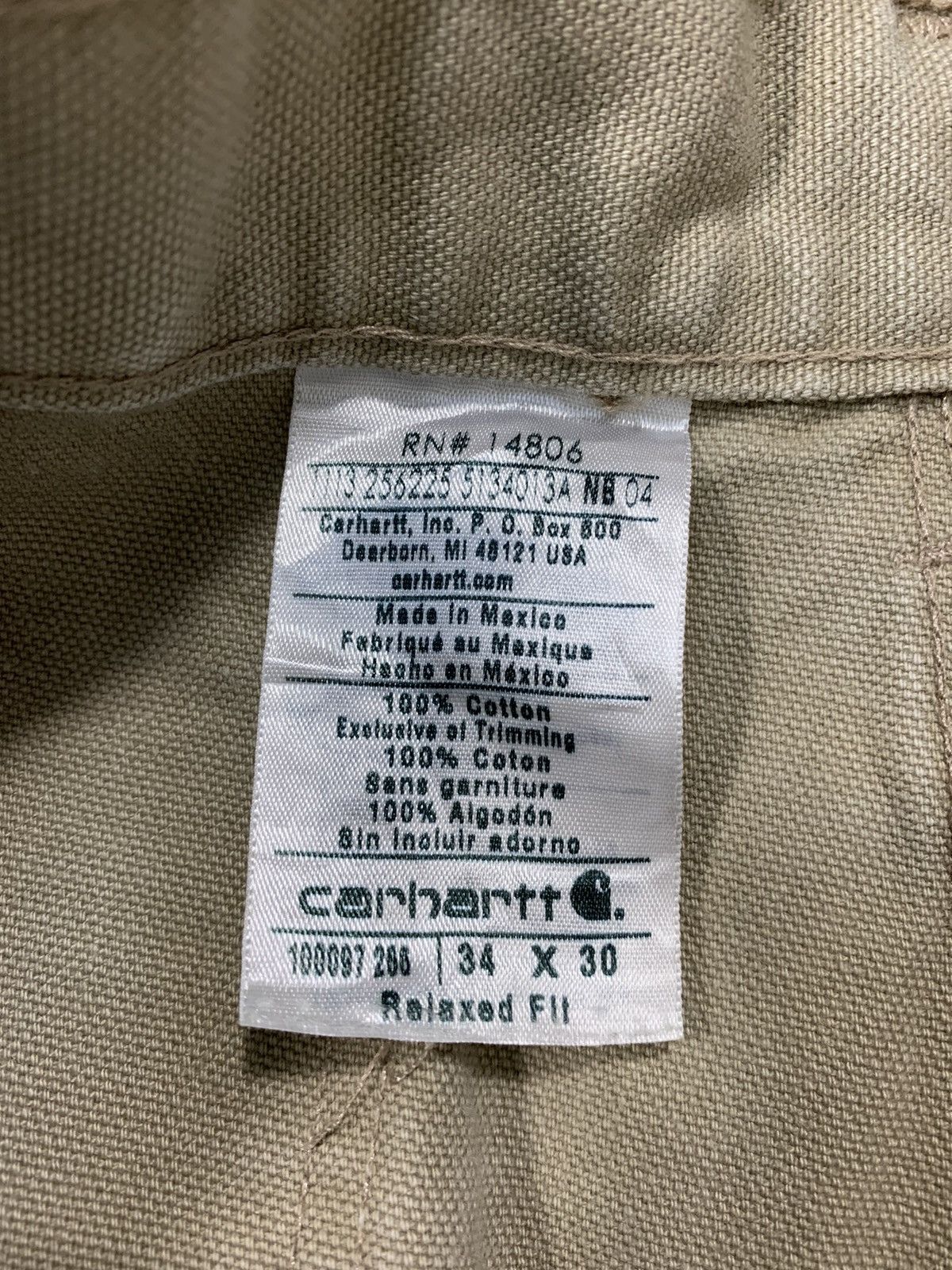 Carhartt 90s Carhartt Workwear Casual Denim Cargo Carpenter Size US 33 - 8 Thumbnail