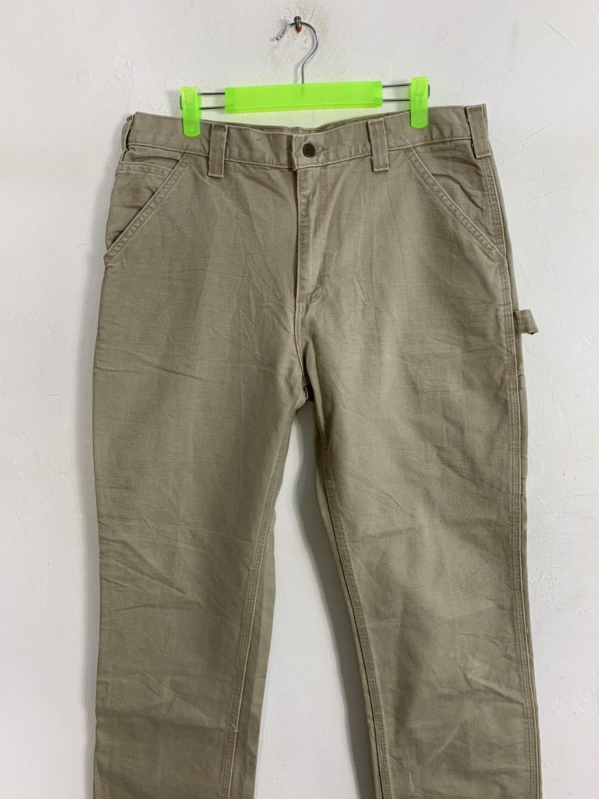 Carhartt 90s Carhartt Workwear Casual Denim Cargo Carpenter Size US 33 - 3 Thumbnail