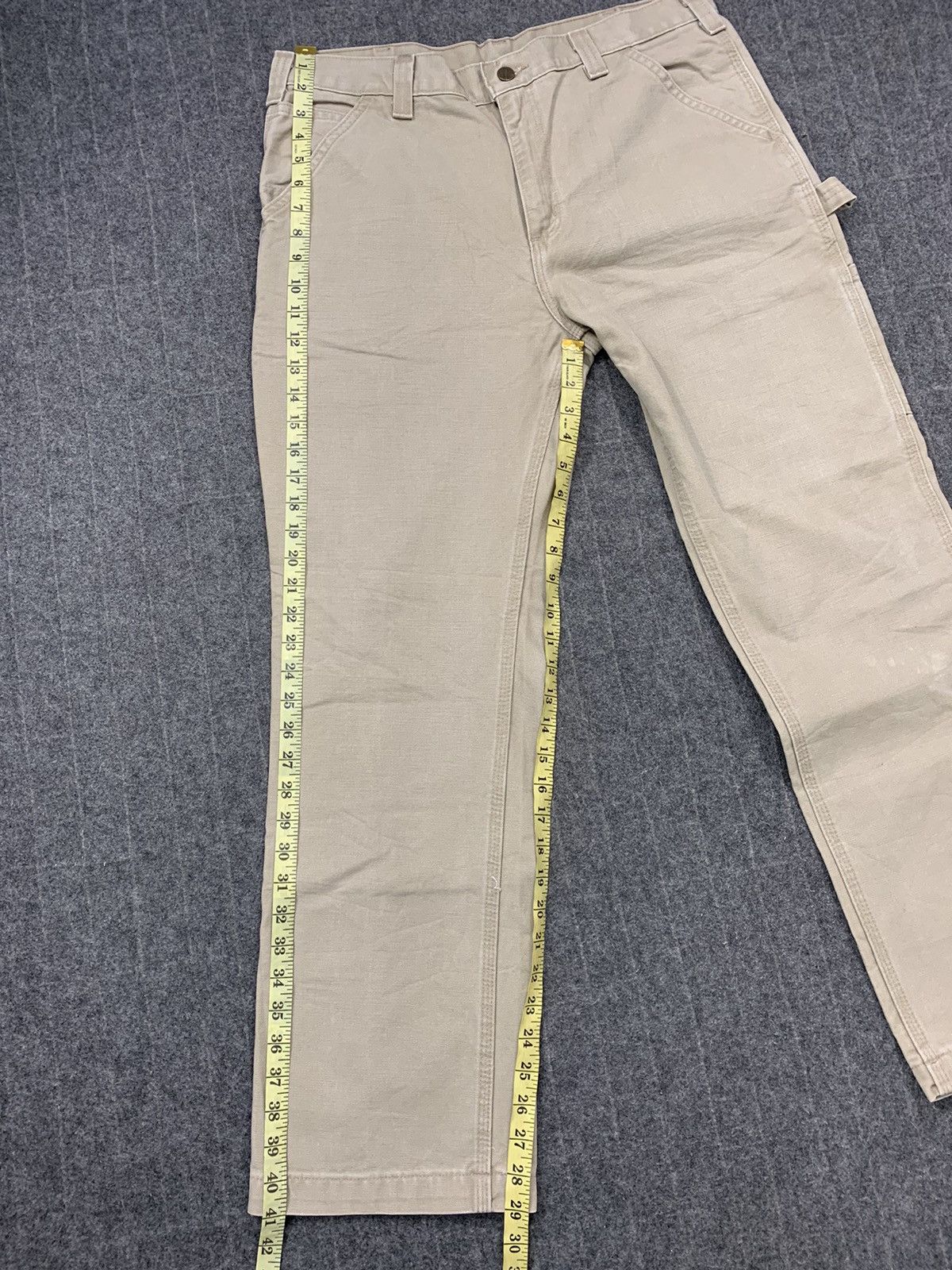 Carhartt 90s Carhartt Workwear Casual Denim Cargo Carpenter Size US 33 - 11 Thumbnail