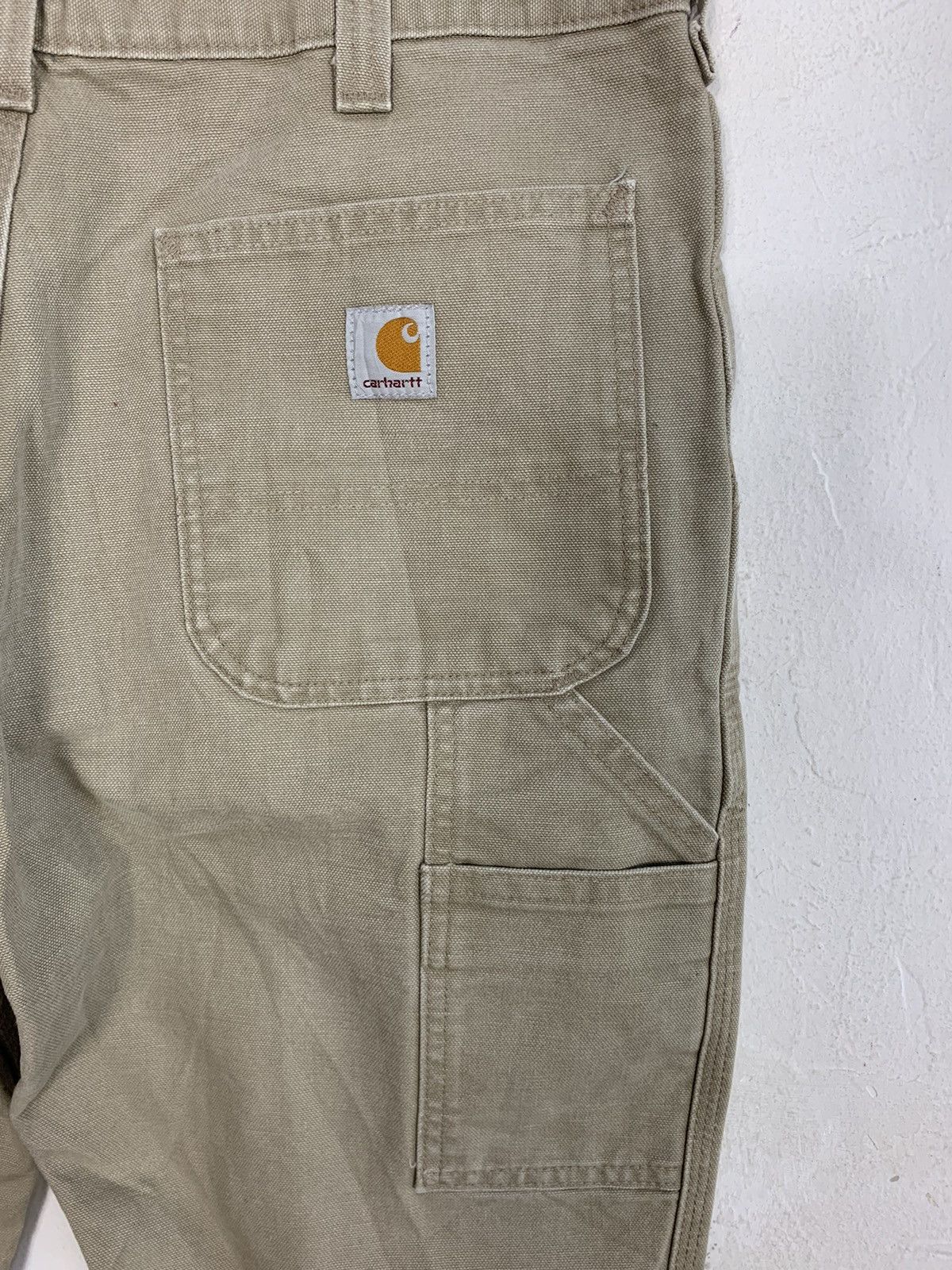 Carhartt 90s Carhartt Workwear Casual Denim Cargo Carpenter Size US 33 - 5 Thumbnail