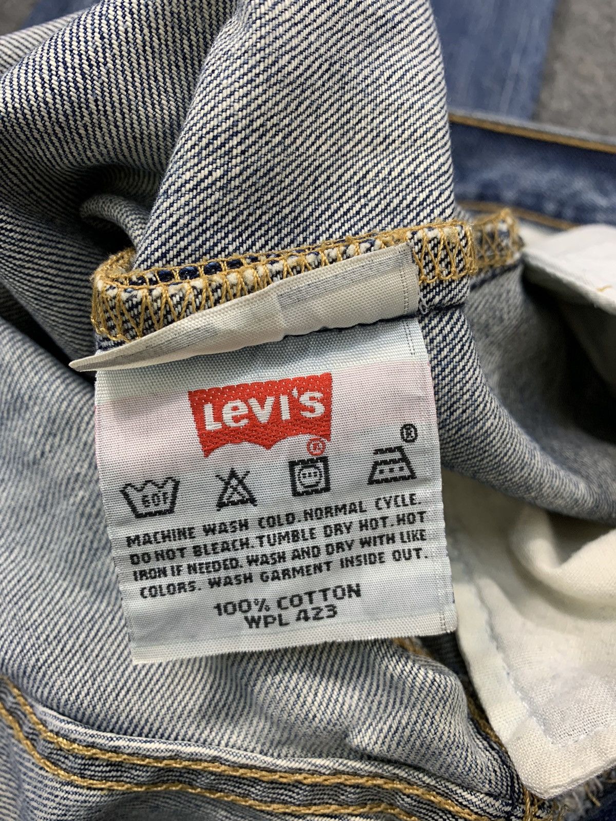 Levi's Vintage Clothing Levi’s Strauss Lot 501 Buttonfly Indigo Denim Jeans Size US 33 - 11 Thumbnail