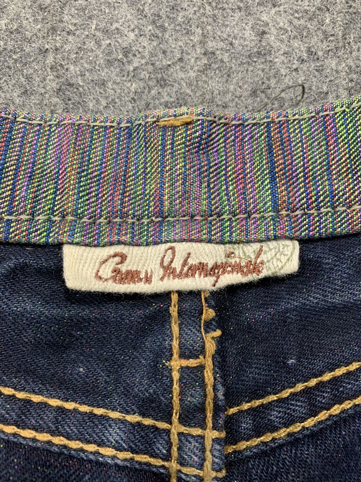 Japanese Brand Hype Double Waists Distressed Style Rip Denim Size US 32 / EU 48 - 5 Thumbnail