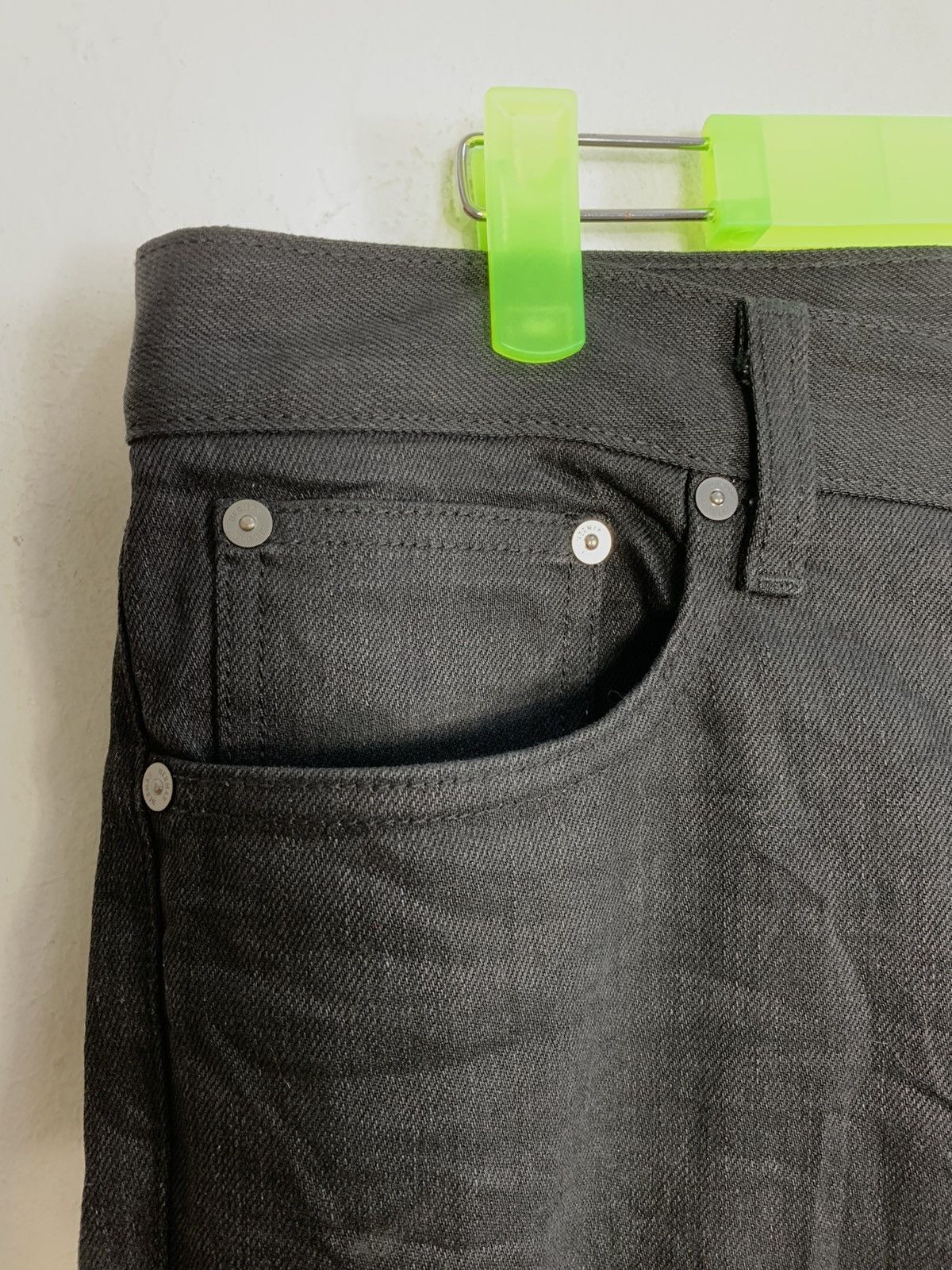 Herman Market Herman Market Black Denim Jeans Skinny Fit Button Fly Size US 34 / EU 50 - 5 Thumbnail