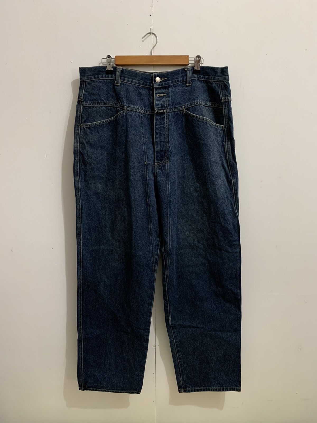 Marithe + Francois Girbaud Baggy Jeans Marithe Franchois Girbaud Size US 36 / EU 52 - 1 Thumbnail
