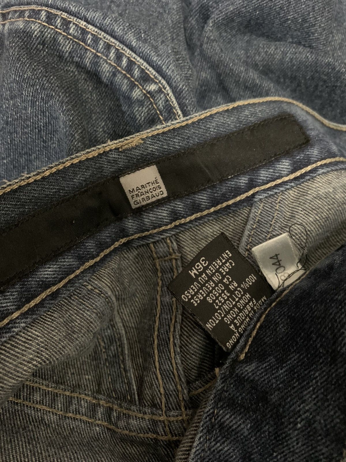 Marithe + Francois Girbaud Baggy Jeans Marithe Franchois Girbaud Size US 36 / EU 52 - 6 Thumbnail