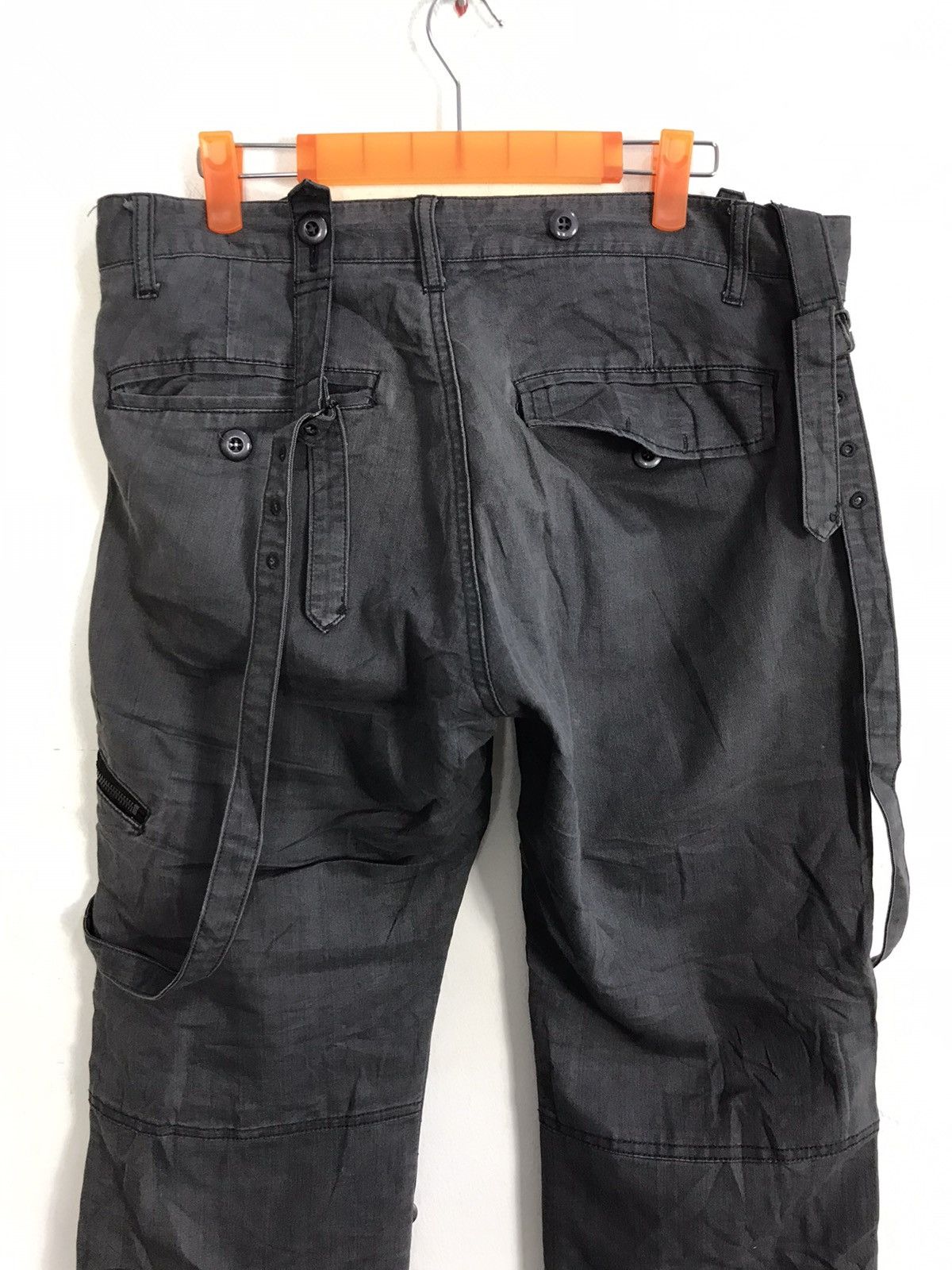 Japanese Brand Hype Bondage Tactical Strapped Cargo Cyber Punk Anime Size US 32 / EU 48 - 2 Thumbnail