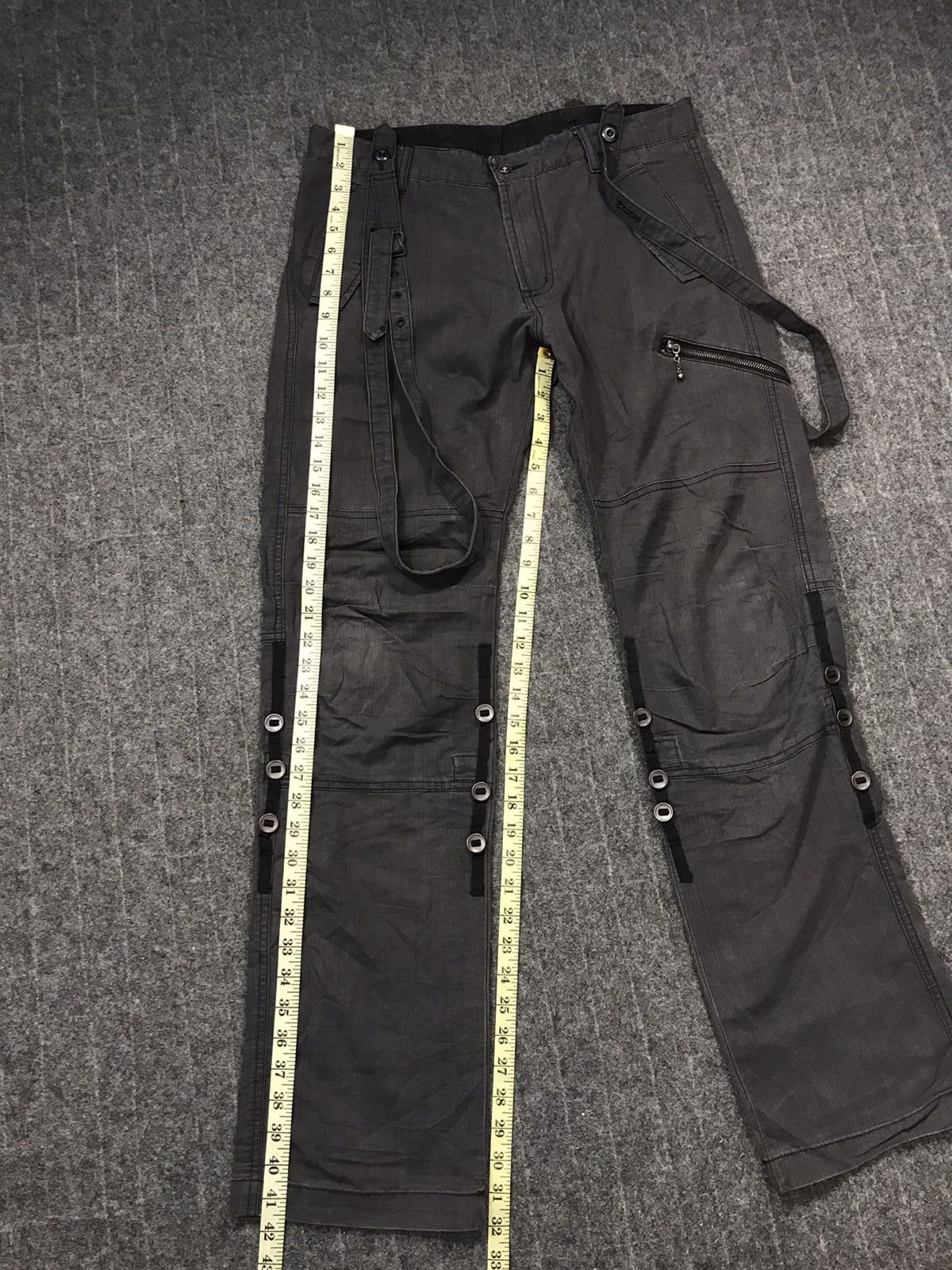 Japanese Brand Hype Bondage Tactical Strapped Cargo Cyber Punk Anime Size US 32 / EU 48 - 9 Thumbnail