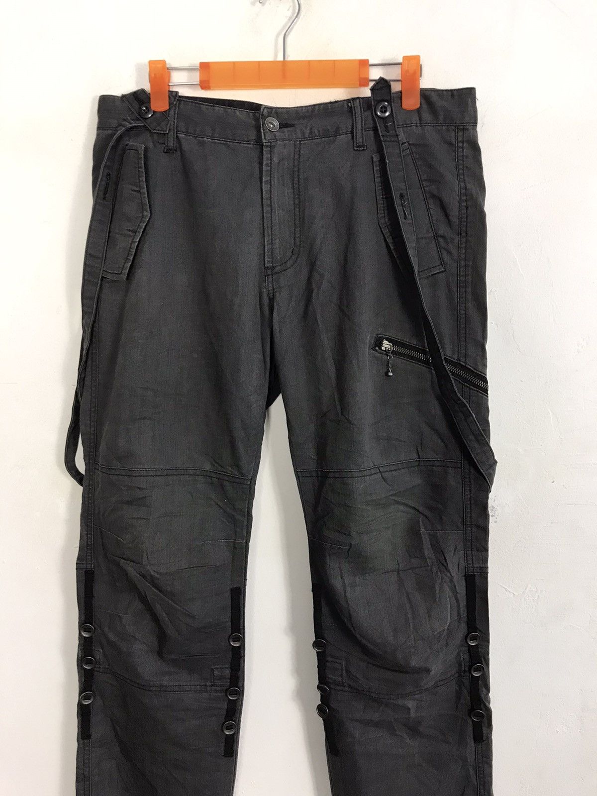 Japanese Brand Hype Bondage Tactical Strapped Cargo Cyber Punk Anime Size US 32 / EU 48 - 4 Thumbnail