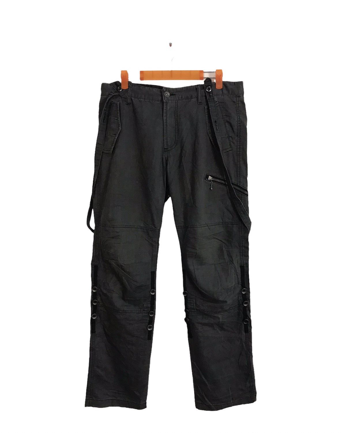 Japanese Brand Hype Bondage Tactical Strapped Cargo Cyber Punk Anime Size US 32 / EU 48 - 3 Thumbnail