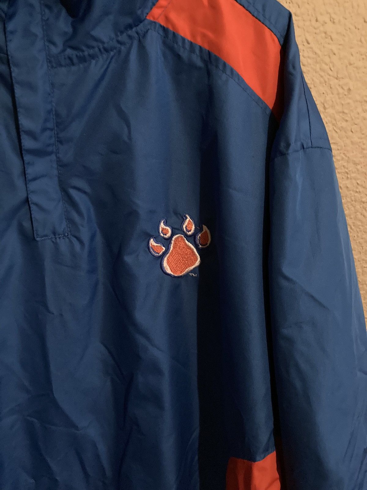 NCAA × Vintage Vintage NCAA Clemson Tigers Windbreaker Jacket Size US L / EU 52-54 / 3 - 4 Thumbnail