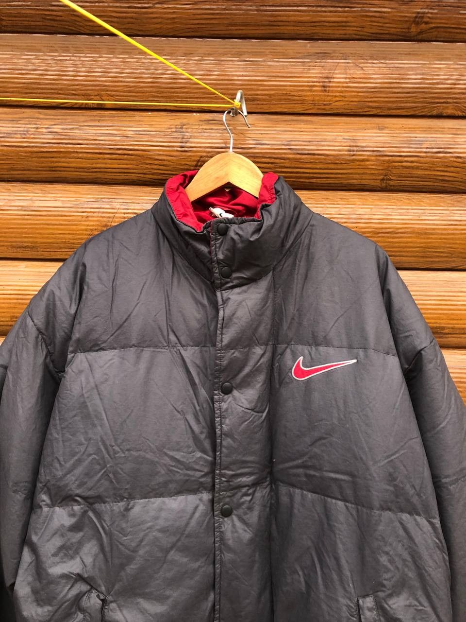 Nike × Vintage Vintage Nike Puffer Jacket 80s Size US L / EU 52-54 / 3 - 5 Thumbnail