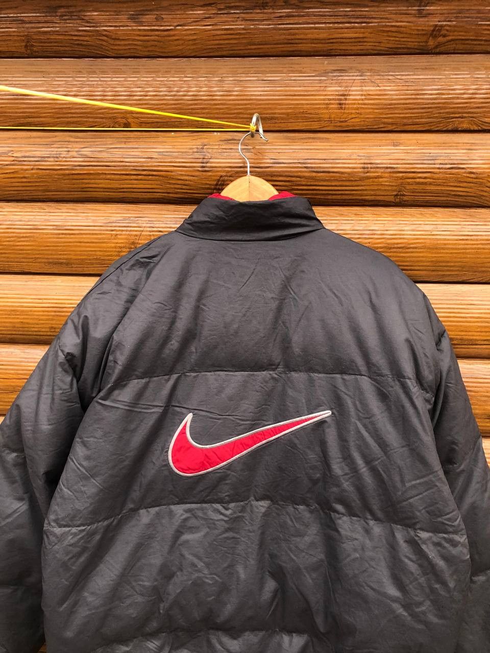 Nike × Vintage Vintage Nike Puffer Jacket 80s Size US L / EU 52-54 / 3 - 2 Thumbnail