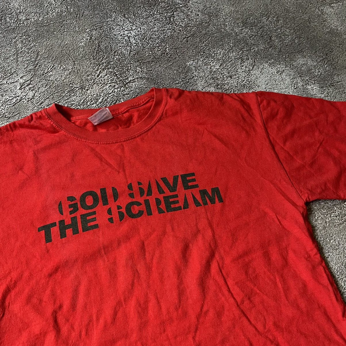 Vintage Vintage Y2K God Save The Scream Graphic Tee Red Skate Boxy L Size US L / EU 52-54 / 3 - 6 Thumbnail