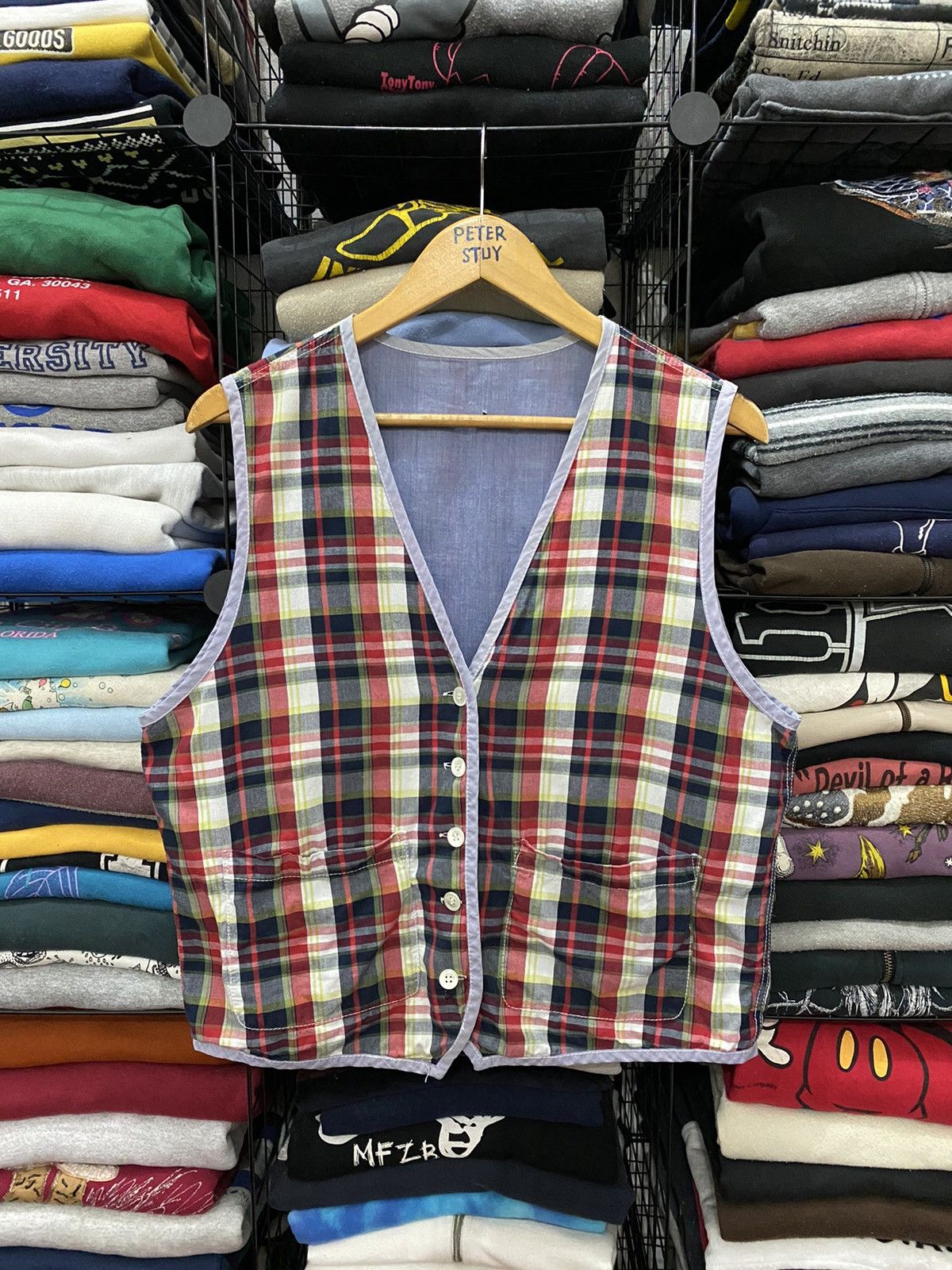 Tommy Hilfiger TOMMY HILFIGER REVERSIBLE COTTON VEST Size US L / EU 52-54 / 3 - 1 Thumbnail