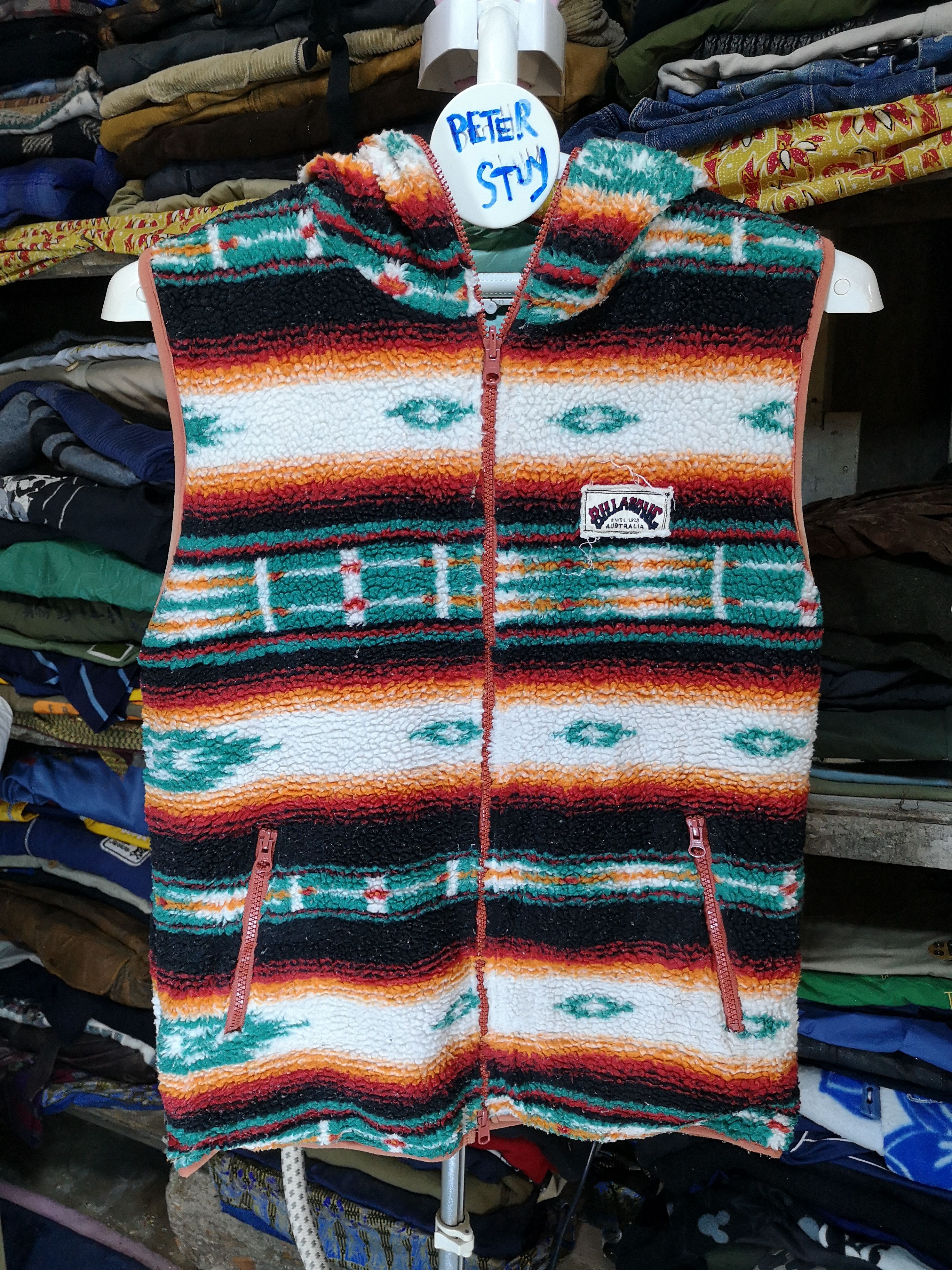 Billabong 🔥FULLY ZIPPER VESTS REVESIBLE Size US M / EU 48-50 / 2 - 1 Thumbnail