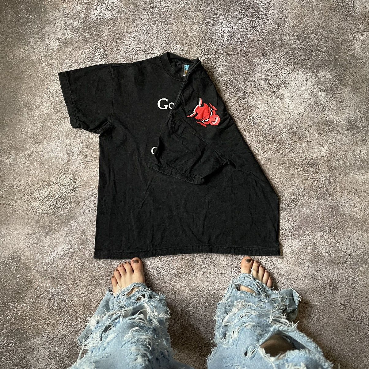 Vintage Vintage Y2K Graphic Tee Devil Print Grunge Streetwear XL Size US XL / EU 56 / 4 - 7 Thumbnail