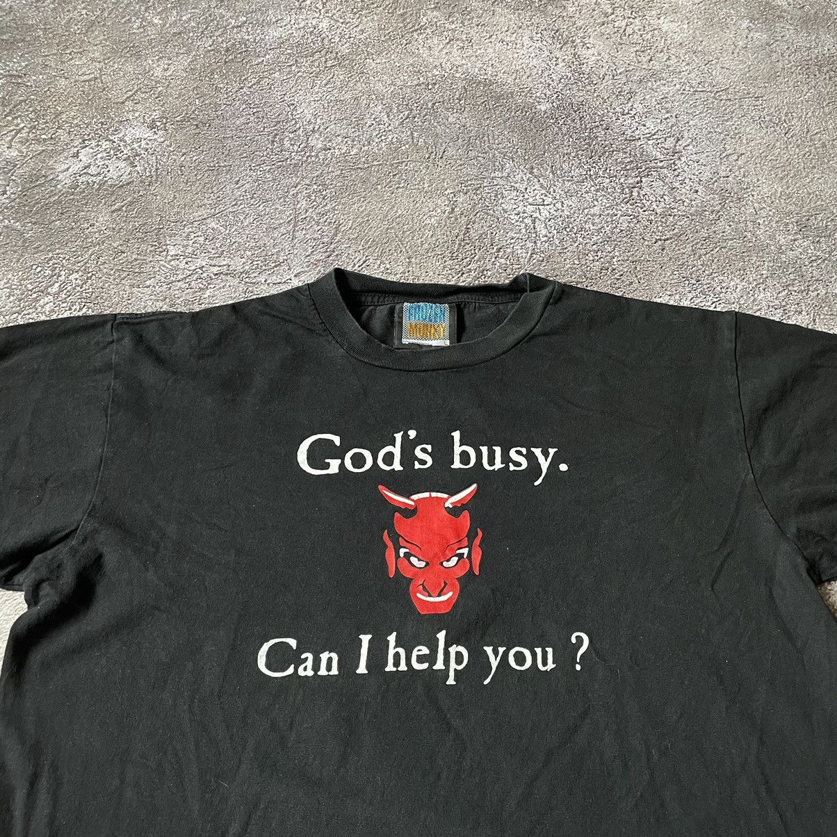 Vintage Vintage Y2K Graphic Tee Devil Print Grunge Streetwear XL Size US XL / EU 56 / 4 - 6 Thumbnail