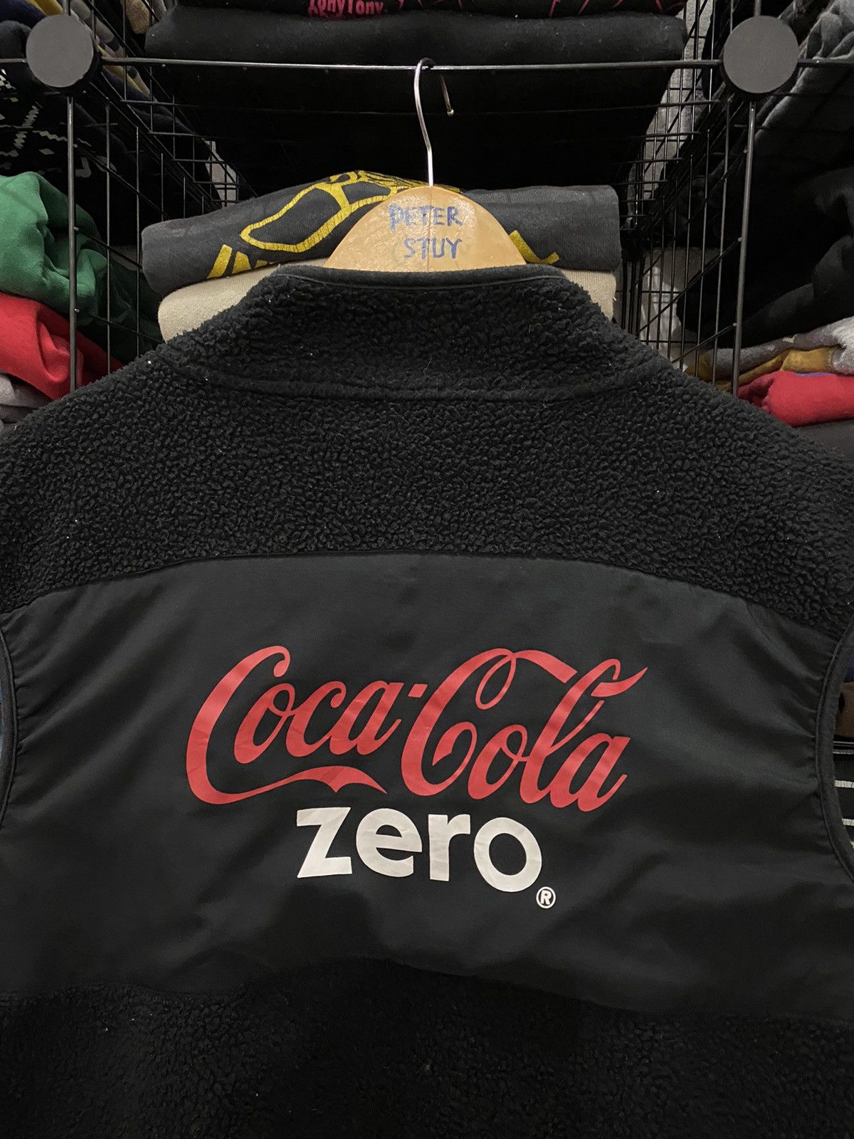 Coca Cola Coca-Cola Zero Fleece Vest Size US L / EU 52-54 / 3 - 4 Thumbnail
