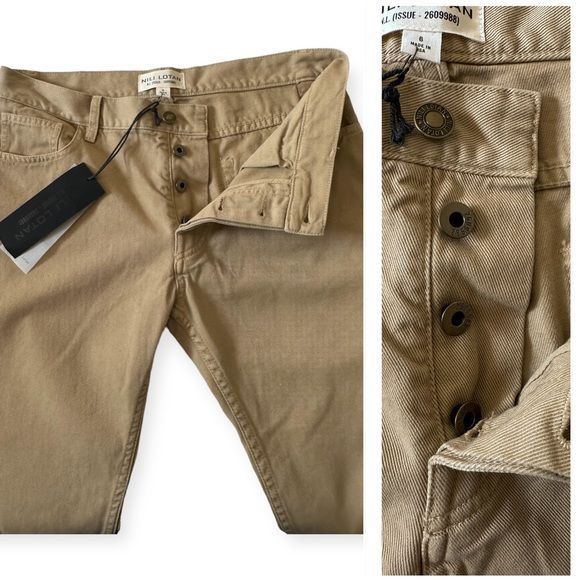 Nili Lotan New with Tag Nili Lotan Boyfriend Pants , size 6, Desert Sa Size 28" / US 6 / IT 42 - 9 Thumbnail