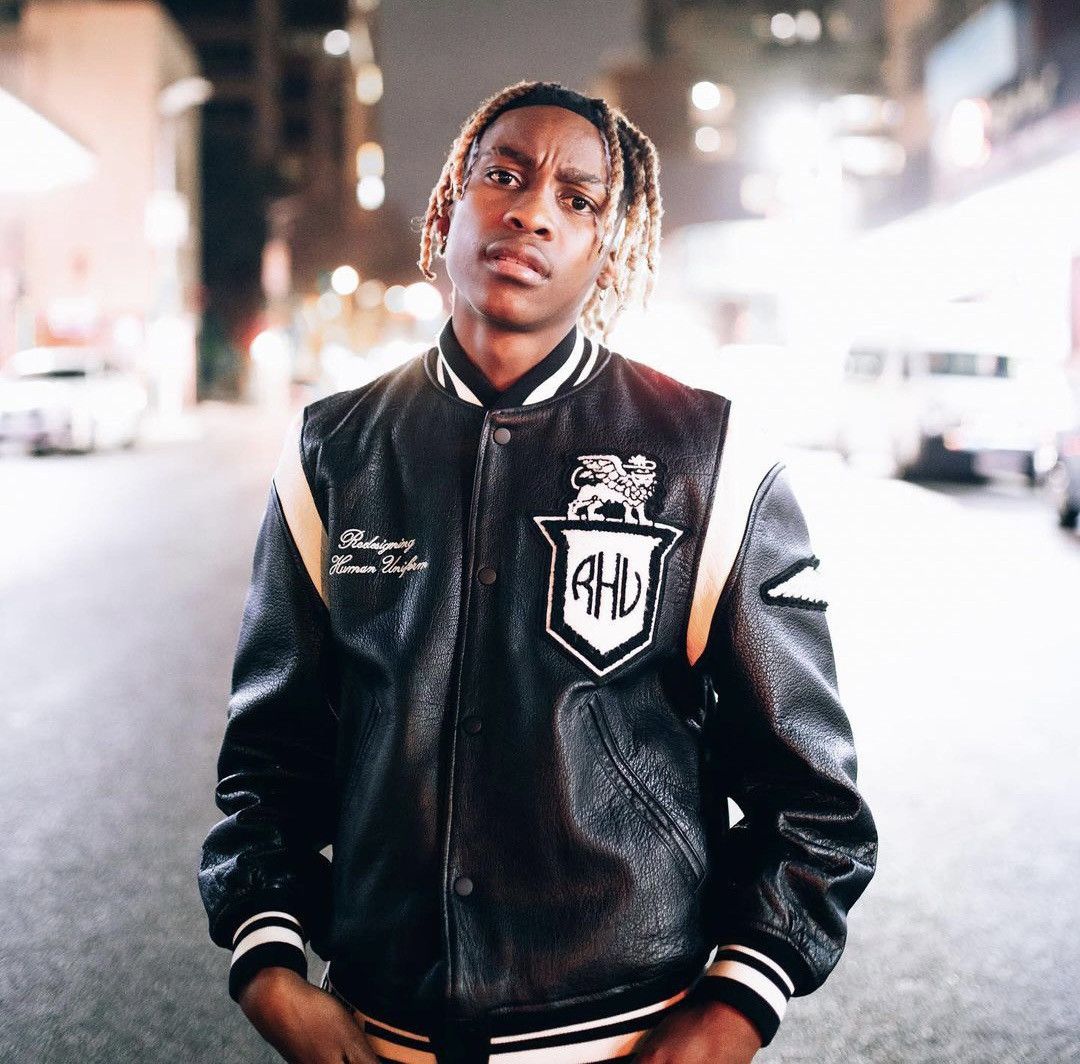 Rhude × Zara Rhude x Zara Rhuigi Leather Varsity Bomber Jacket NEW Size US M / EU 48-50 / 2 - 4 Thumbnail