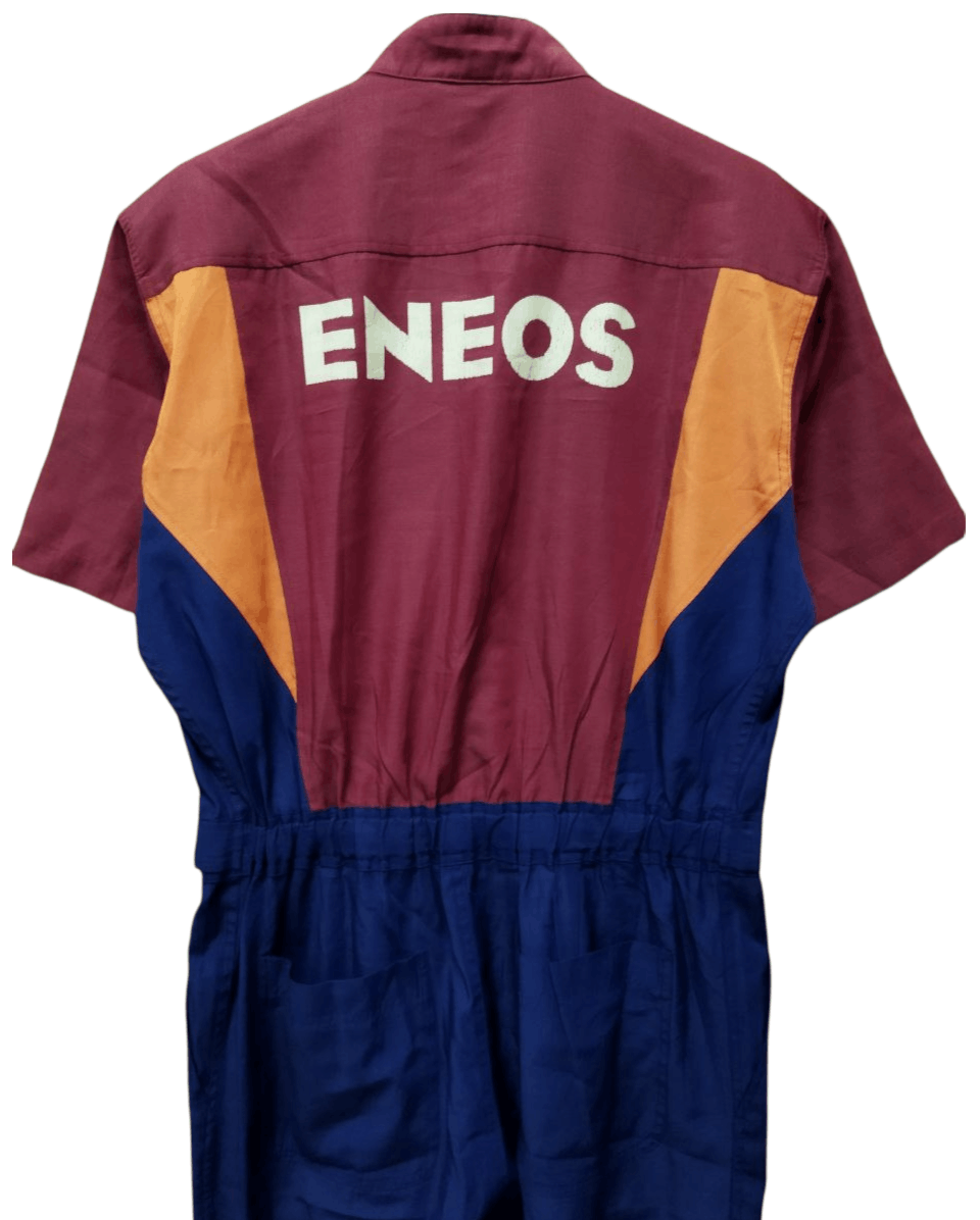 Japanese Brand Vintage Eneos Overalls - Size LL Size US 34 / EU 50 - 5 Thumbnail