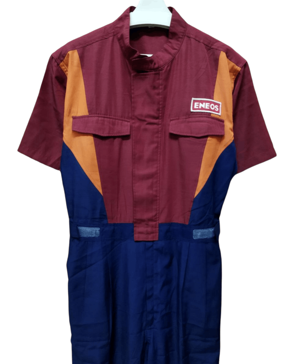 Japanese Brand Vintage Eneos Overalls - Size LL Size US 34 / EU 50 - 2 Thumbnail