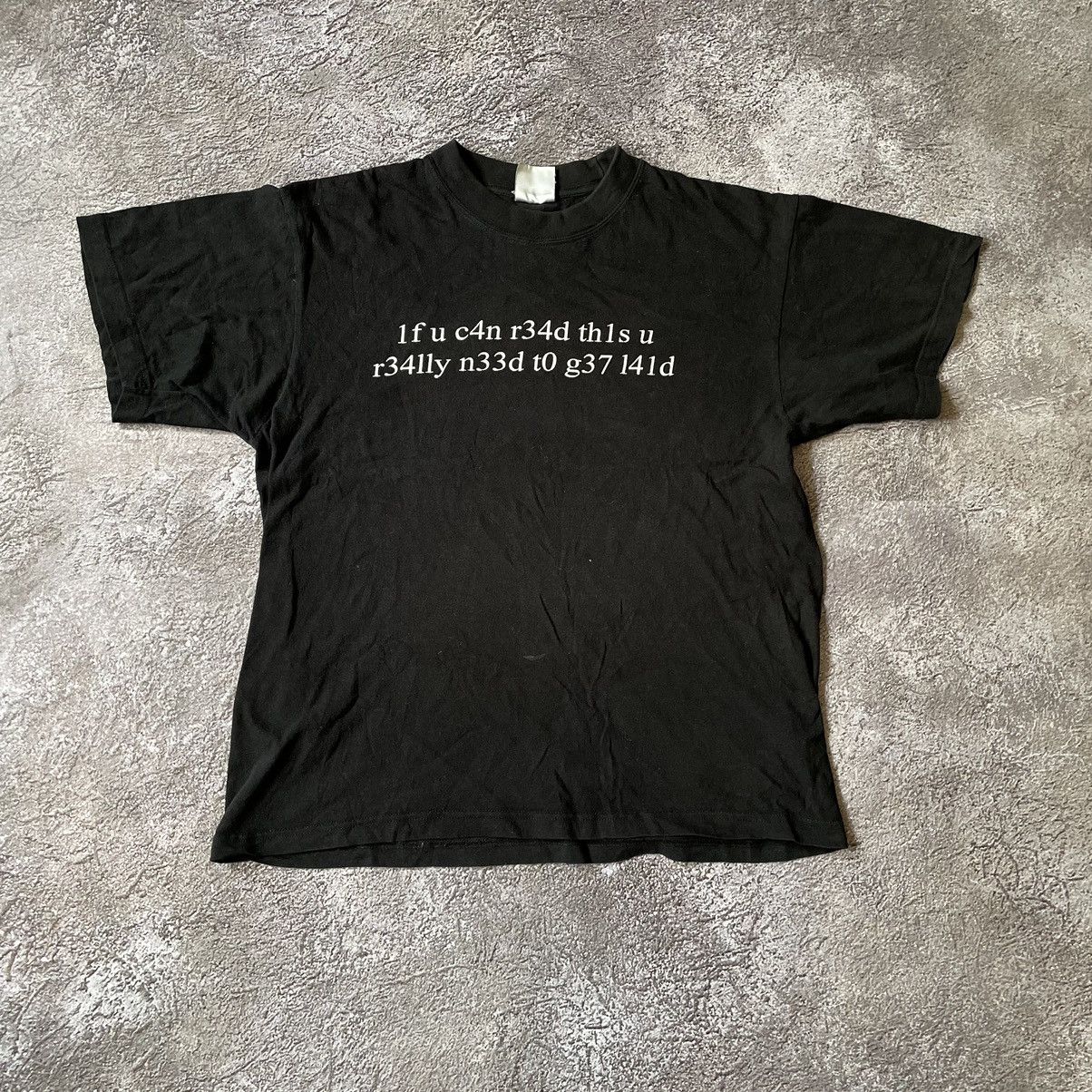 Vintage Vintage Y2K Sun Faded Single Stitch Graphic Tee Grunge L Size US L / EU 52-54 / 3 - 4 Thumbnail