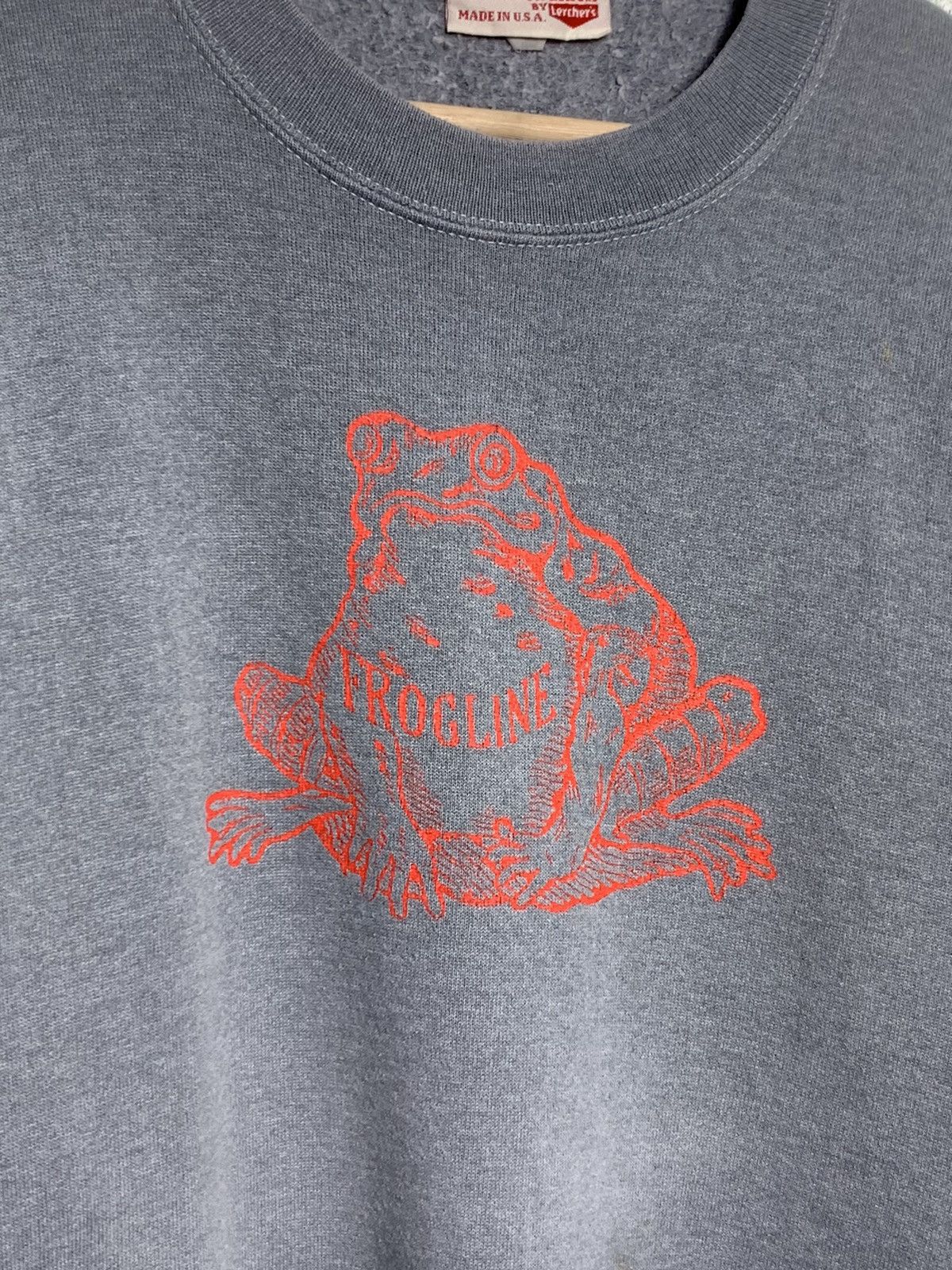 Vintage Vintage Frogline Quarters by Lerchers Crewneck Size US S / EU 44-46 / 1 - 3 Thumbnail