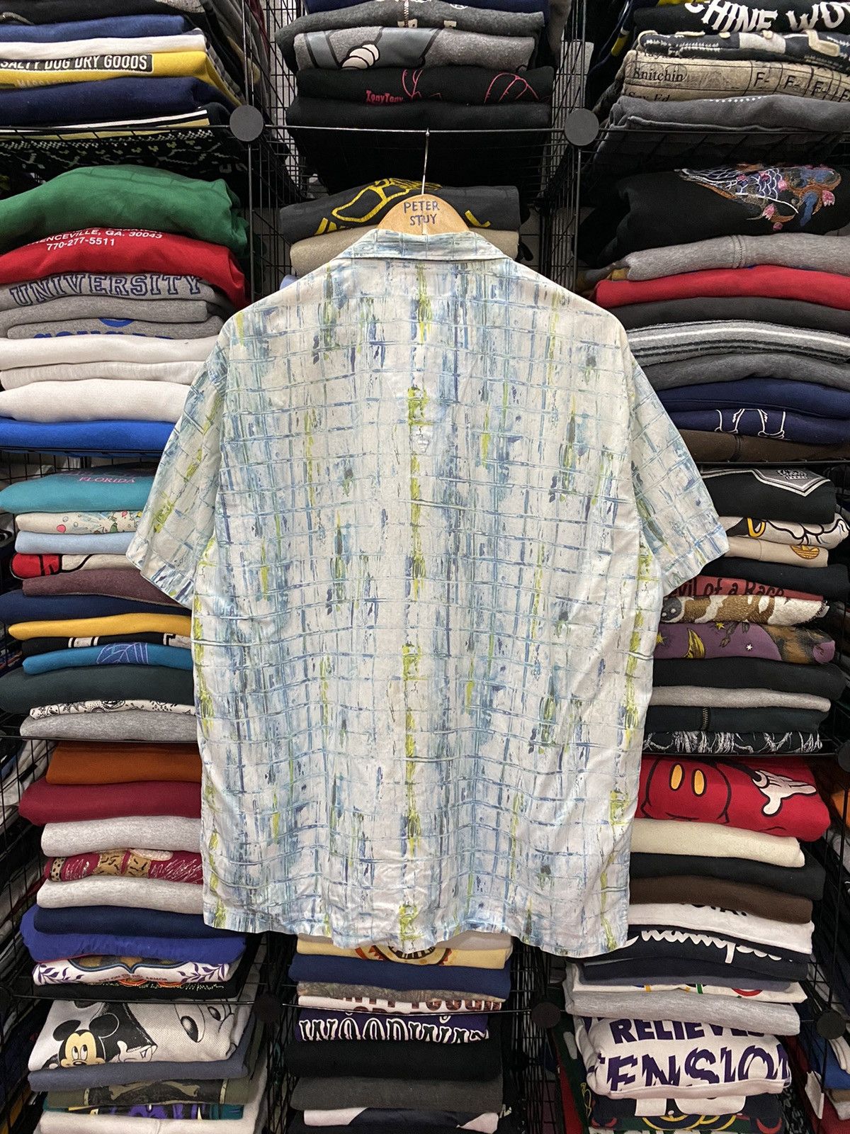 Kenzo VINTAGE KENZO HOMME PRINTED SHIRT Size US M / EU 48-50 / 2 - 2 Thumbnail