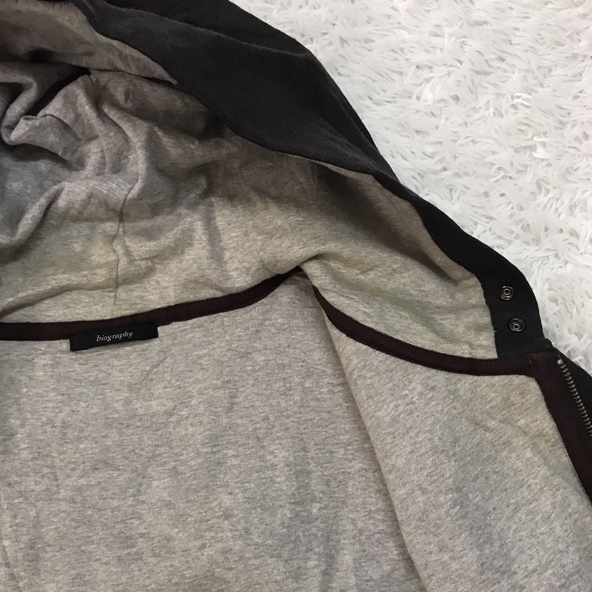 Japanese Brand RARE Biography Jacket Hoodie Made in Japan Size US L / EU 52-54 / 3 - 16 Thumbnail