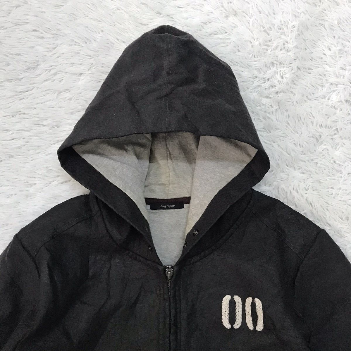 Japanese Brand RARE Biography Jacket Hoodie Made in Japan Size US L / EU 52-54 / 3 - 7 Thumbnail
