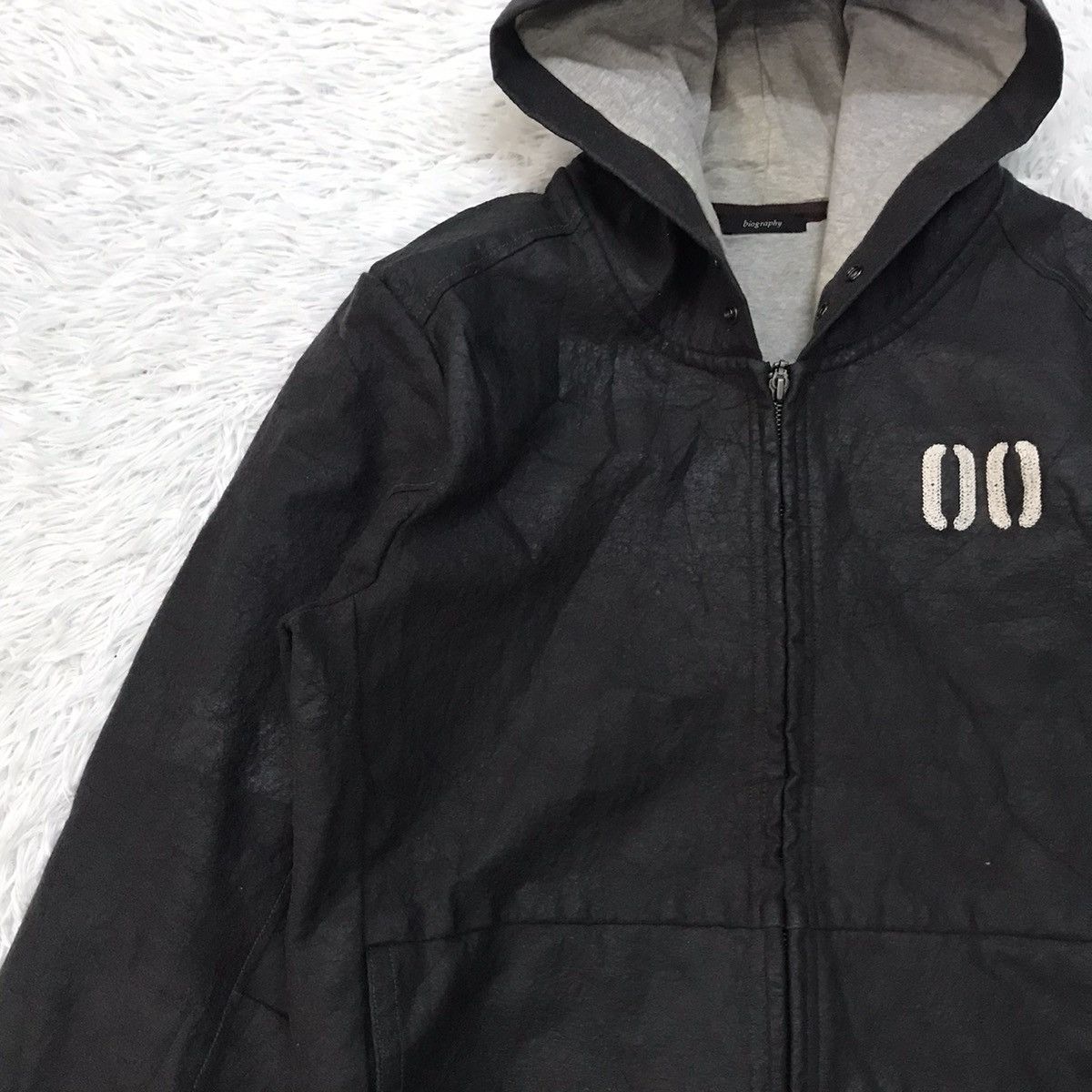 Japanese Brand RARE Biography Jacket Hoodie Made in Japan Size US L / EU 52-54 / 3 - 3 Thumbnail