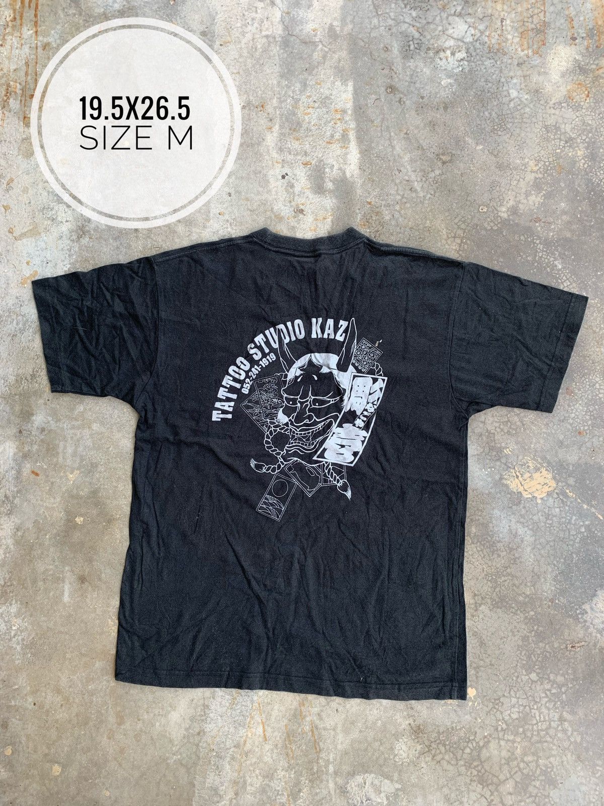 Japanese Brand Japanese Ghost Tattoo Studio Kaz Tshirt Size US M / EU 48-50 / 2 - 1 Thumbnail