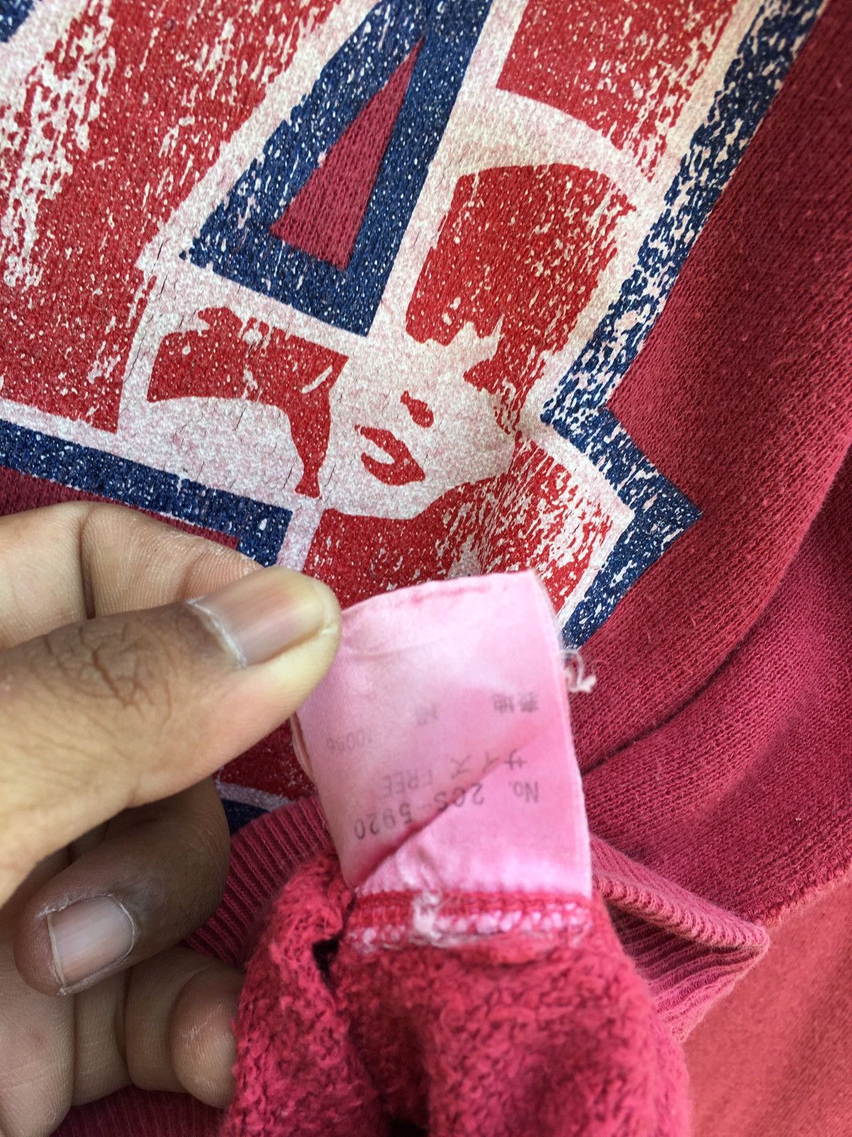 Hysteric Glamour Vintage Hysteric Glamour Numbers 84 Sweatshirt Size US S / EU 44-46 / 1 - 8 Thumbnail