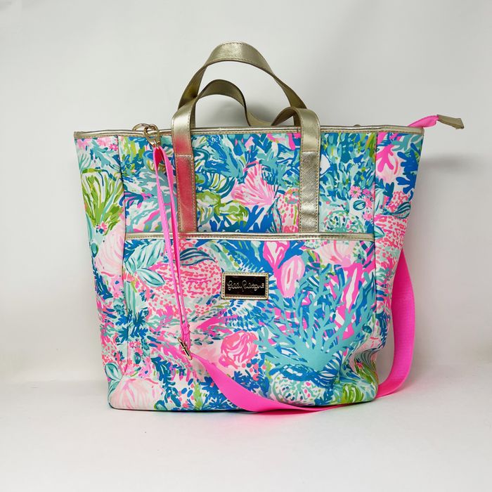 Lilly Pulitzer Lilly Pulitzer Neoprene Convertible Backpack Tote Bag ...