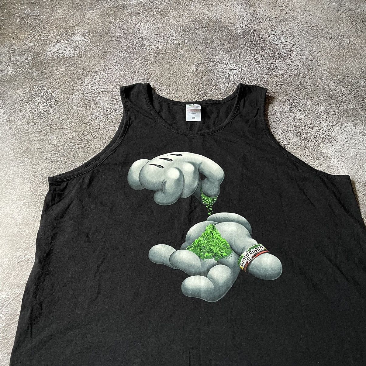 Vintage Vintage Y2K Graphic Tee Sun Faded Streetwear Skate Boxy XXL Size US XXL / EU 58 / 5 - 5 Thumbnail