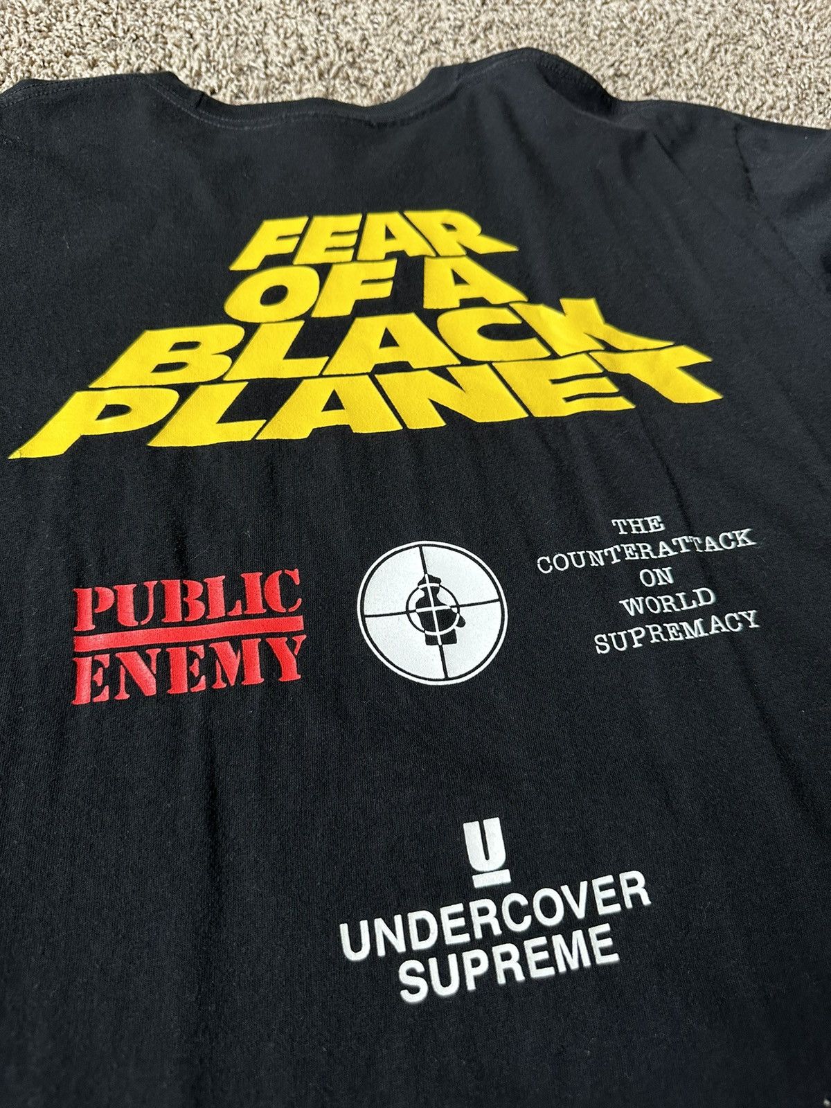 Supreme × Undercover Undercover x Supreme Public Enemy Tee Size US XL / EU 56 / 4 - 5 Thumbnail
