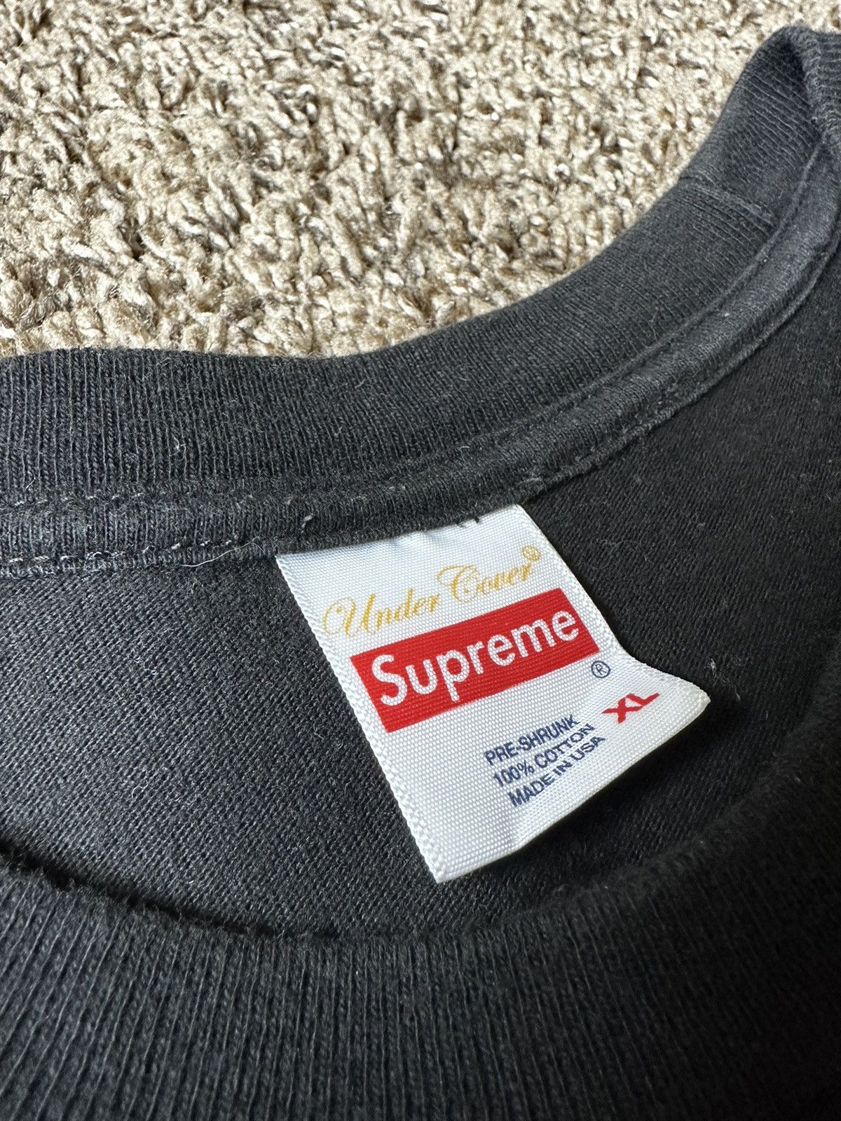 Supreme × Undercover Undercover x Supreme Public Enemy Tee Size US XL / EU 56 / 4 - 11 Thumbnail