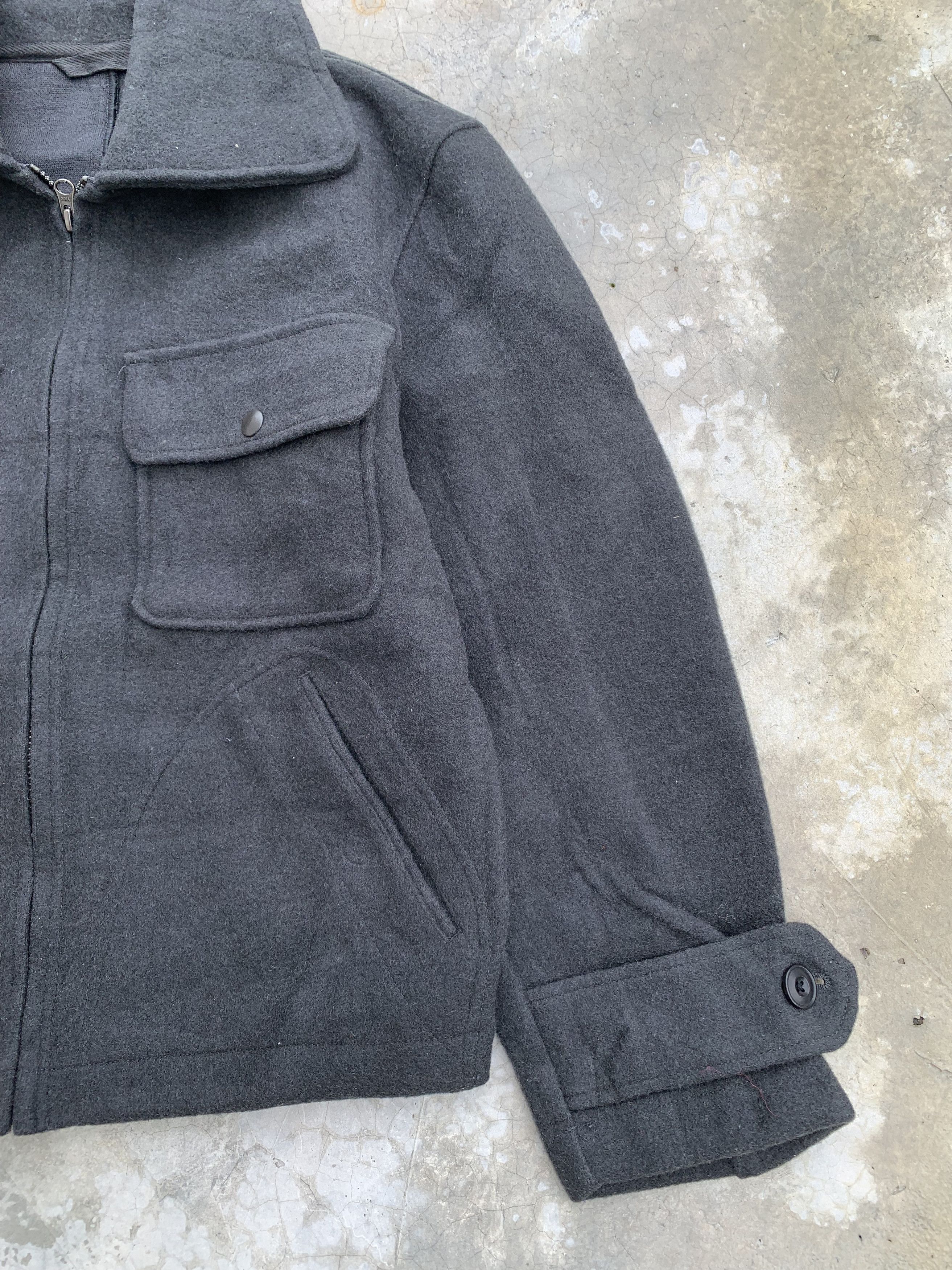 Japanese Brand Uniqlo U Zip Up Wool Jacket Size US S / EU 44-46 / 1 - 3 Thumbnail