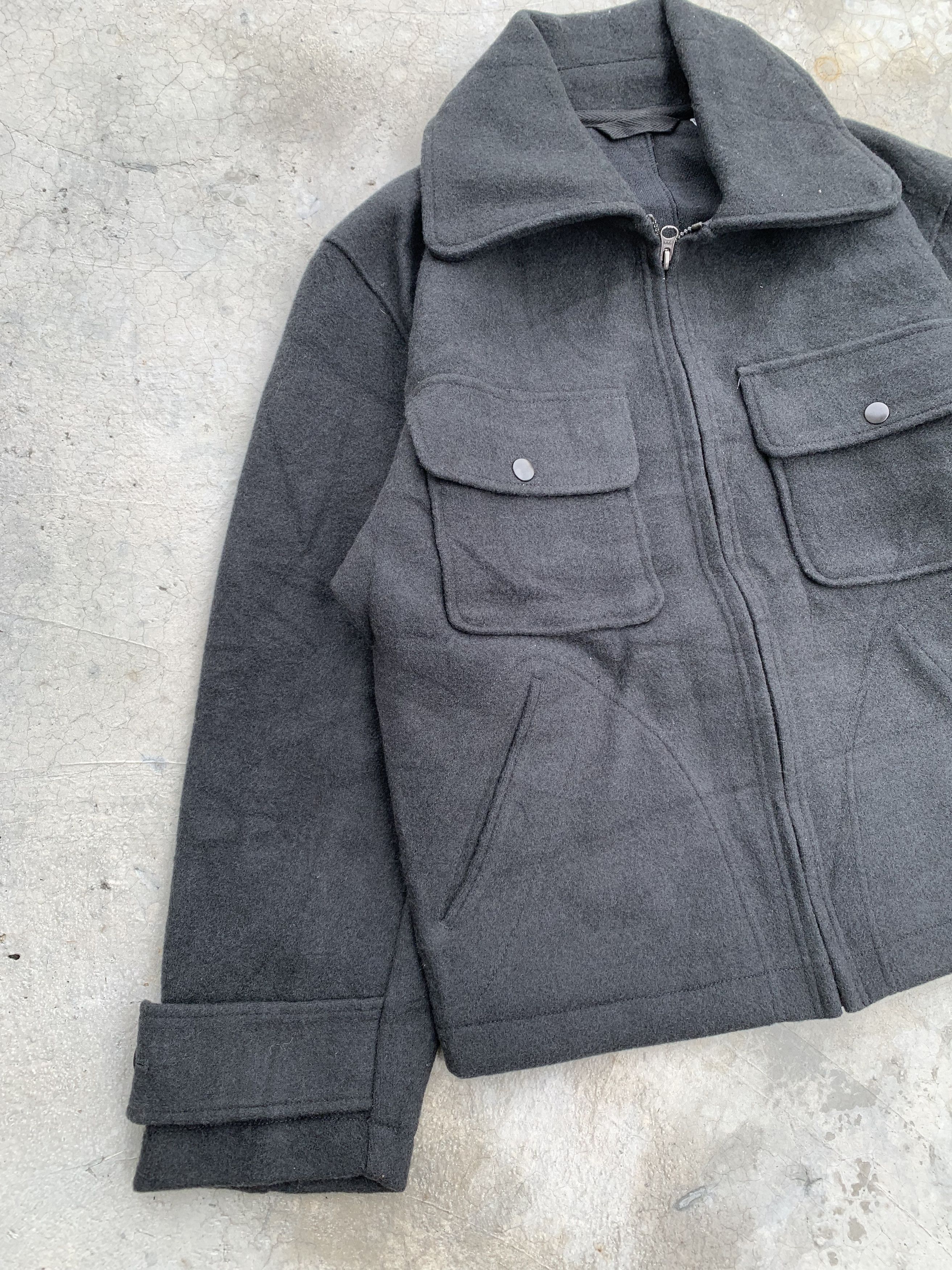 Japanese Brand Uniqlo U Zip Up Wool Jacket Size US S / EU 44-46 / 1 - 4 Thumbnail