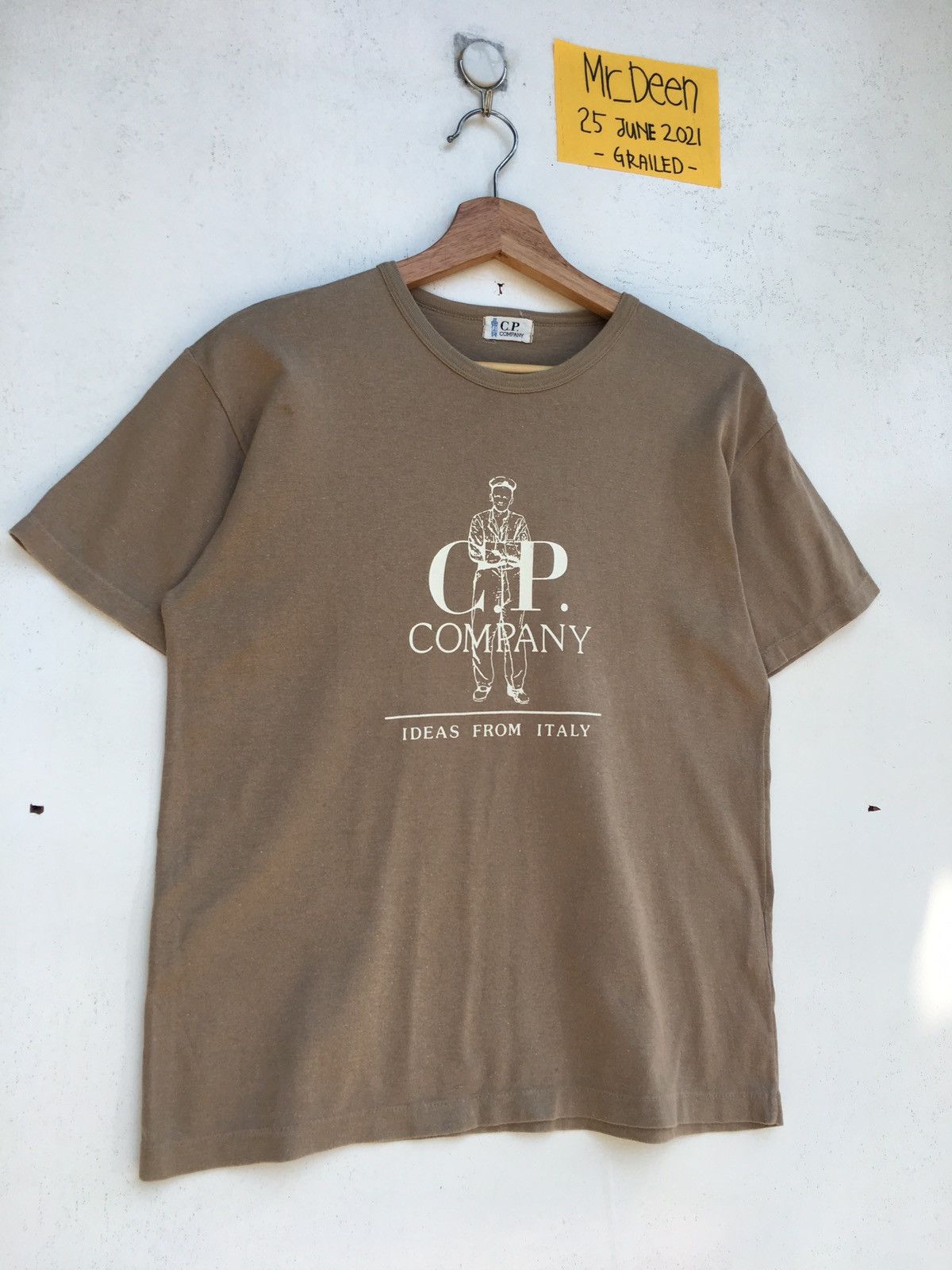 C.P. Company Rare Vintage C.P Company Logo Plain Tshirt Size US S / EU 44-46 / 1 - 3 Thumbnail
