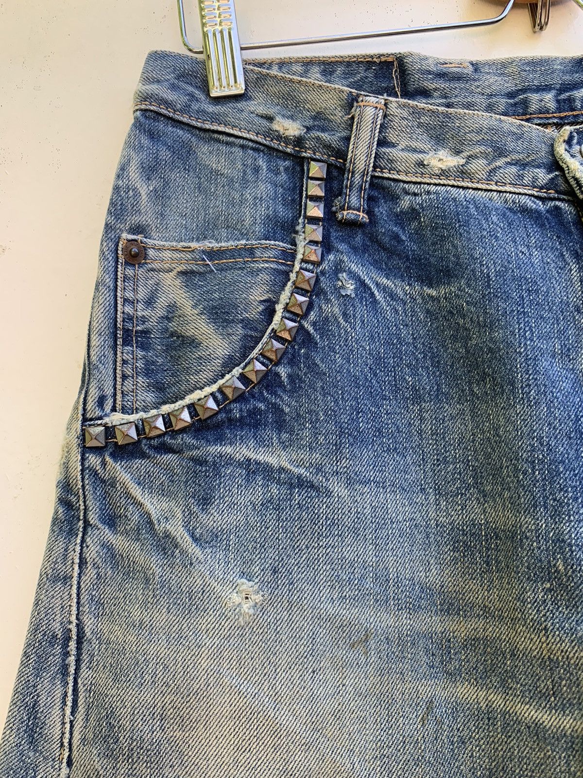 Hysteric Glamour Rare Hysteric Glamour Distressed Metal Spike Jeans Size US 28 / EU 44 - 9 Thumbnail