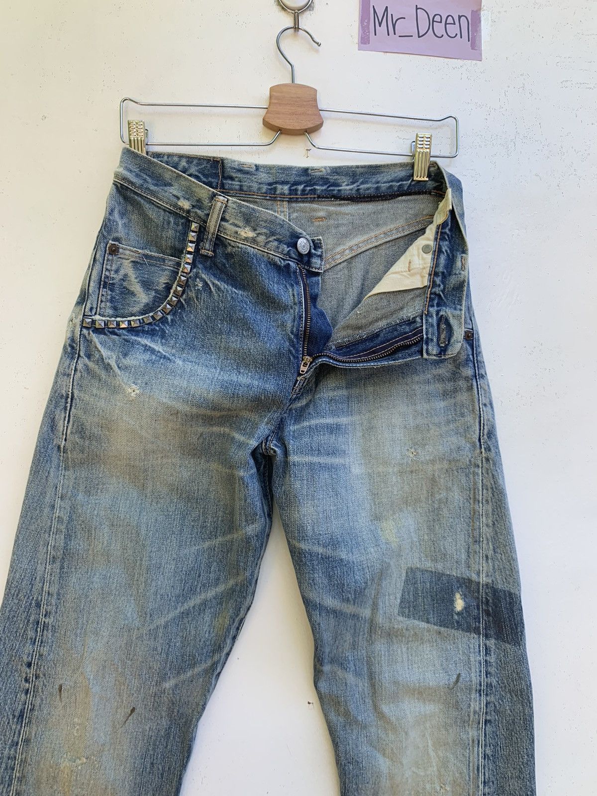Hysteric Glamour Rare Hysteric Glamour Distressed Metal Spike Jeans Size US 28 / EU 44 - 17 Thumbnail