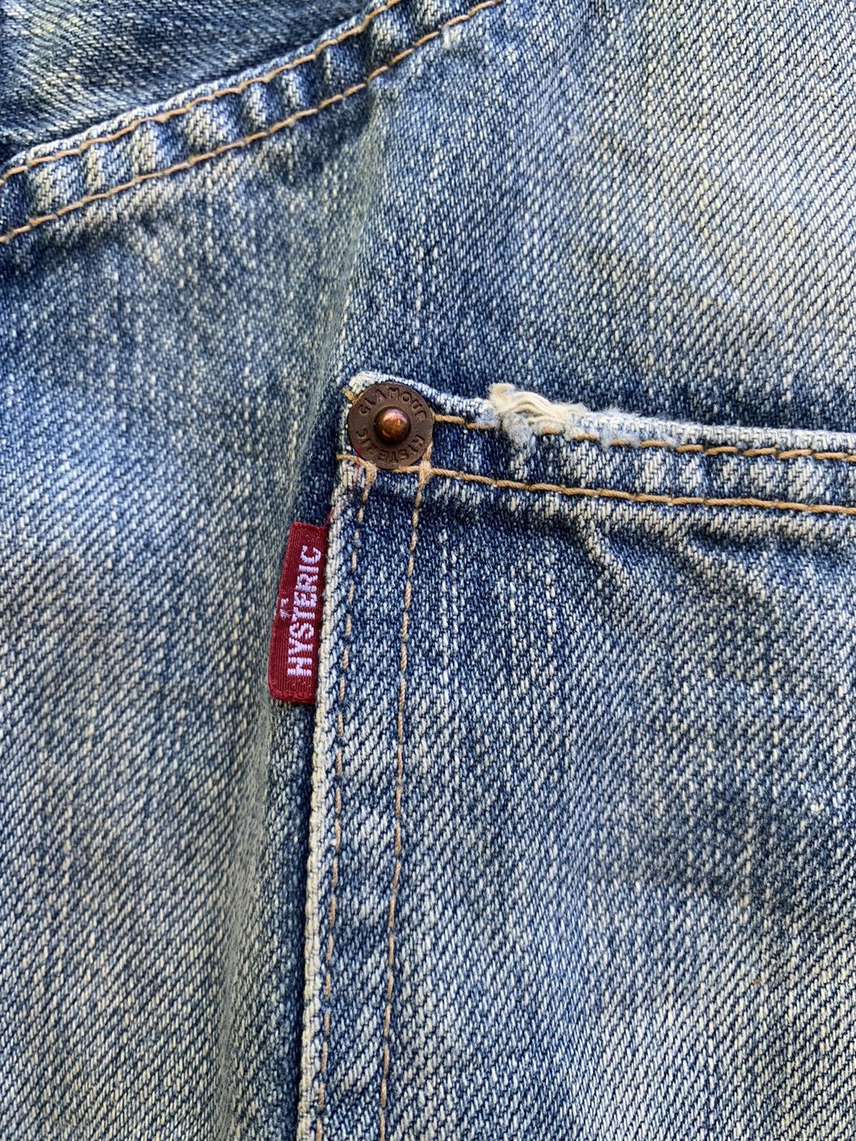 Hysteric Glamour Rare Hysteric Glamour Distressed Metal Spike Jeans Size US 28 / EU 44 - 25 Thumbnail