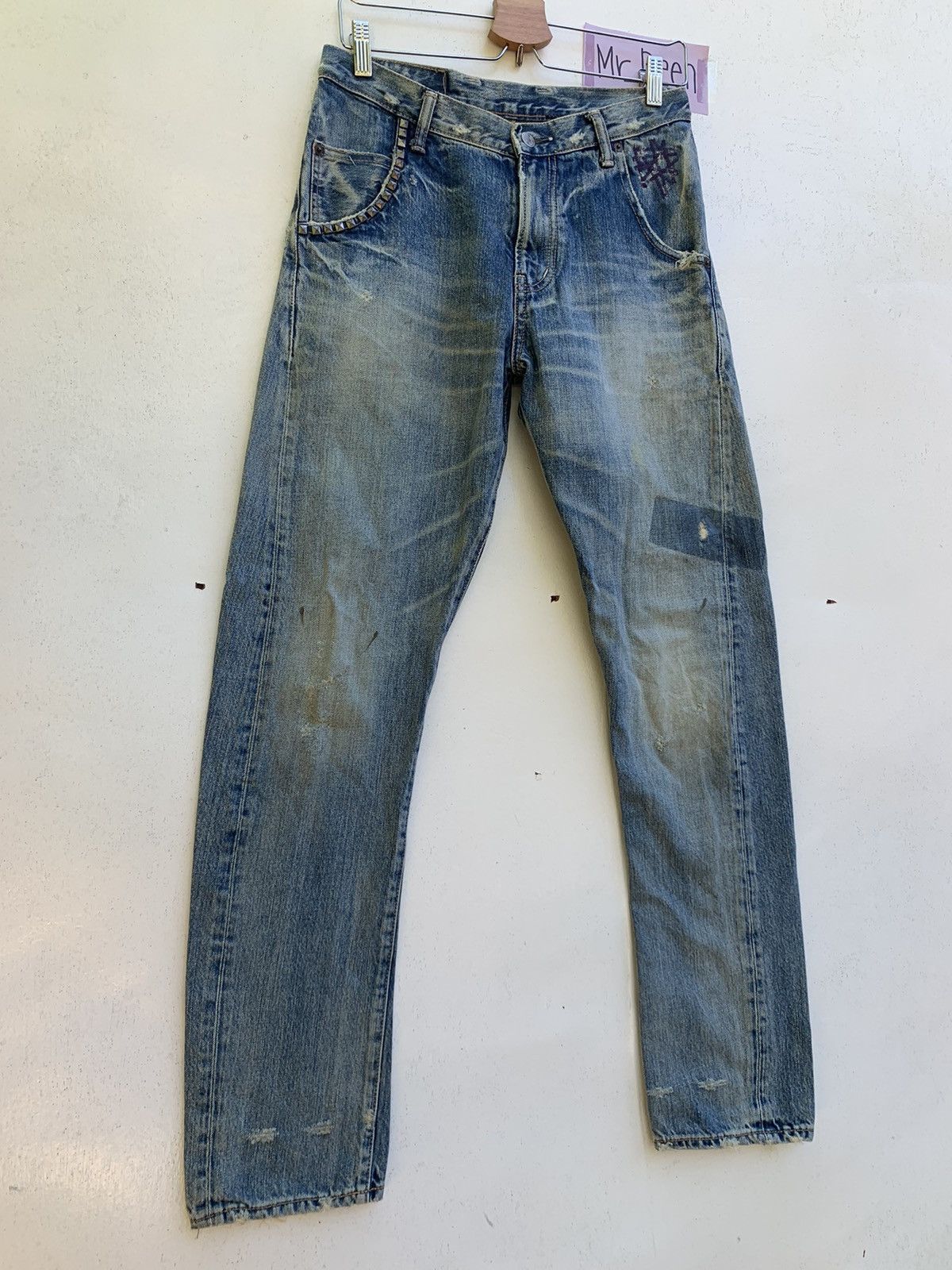 Hysteric Glamour Rare Hysteric Glamour Distressed Metal Spike Jeans Size US 28 / EU 44 - 2 Thumbnail